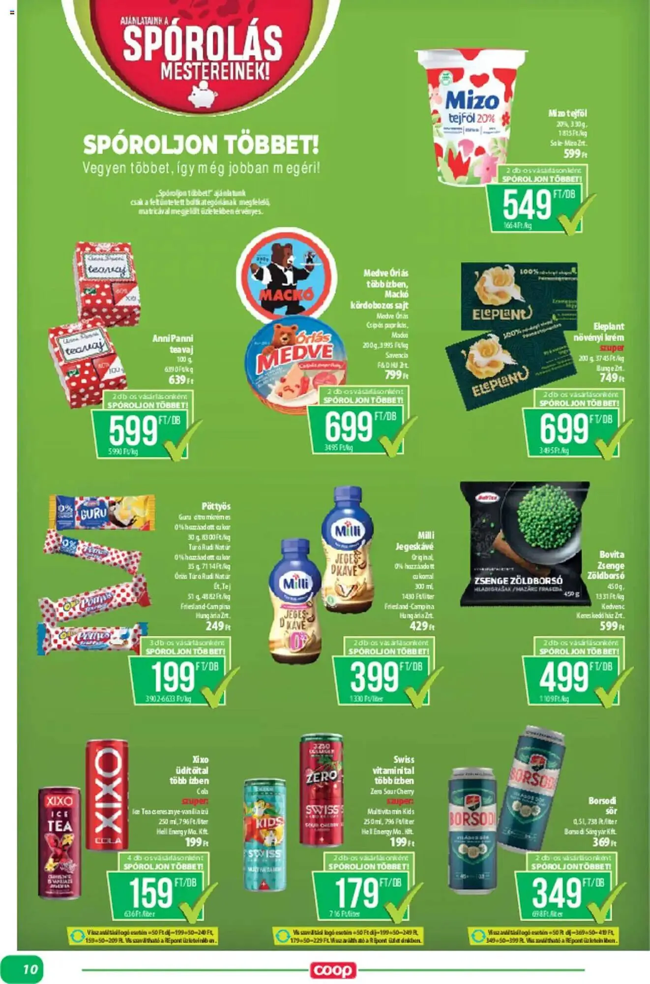 Katalógus Coop akciós újság március 20.-tól március 26.-ig 2025. - Oldal 10