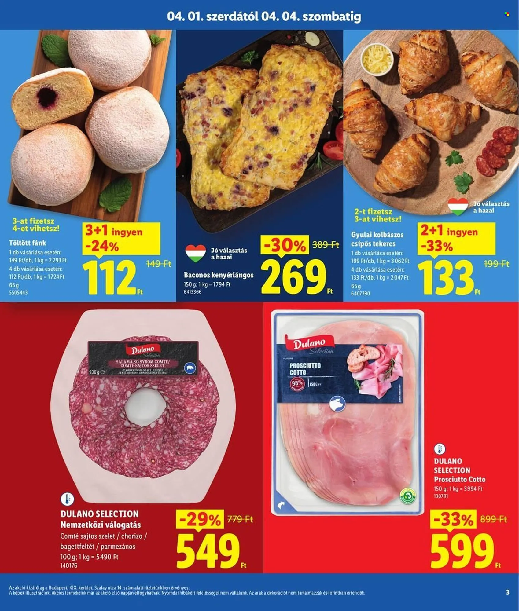 Katalógus Lidl akciós újság április 1.-tól április 4.-ig 2026. - Oldal 3