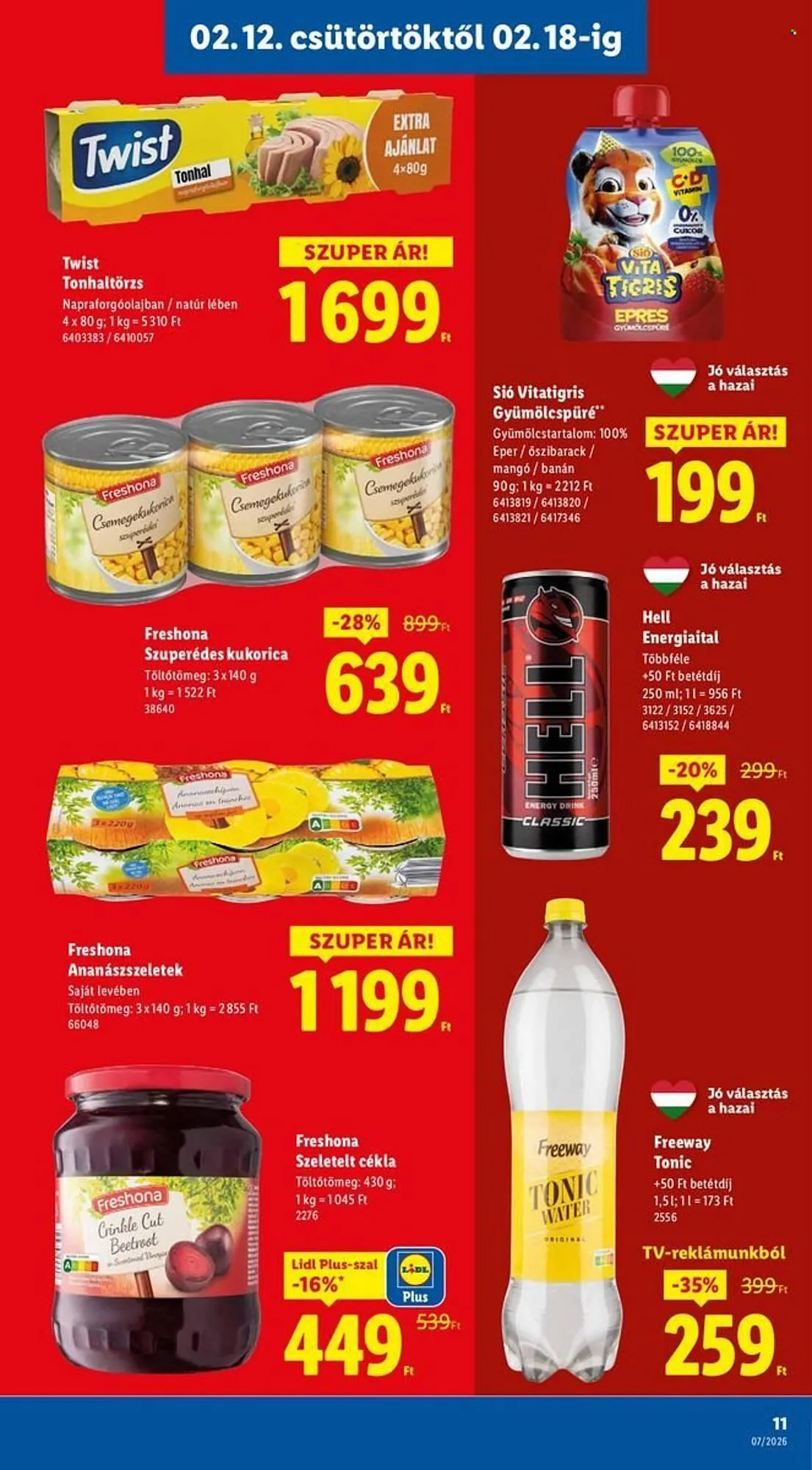 Katalógus Lidl akciós újság február 12.-tól február 18.-ig 2026. - Oldal 11