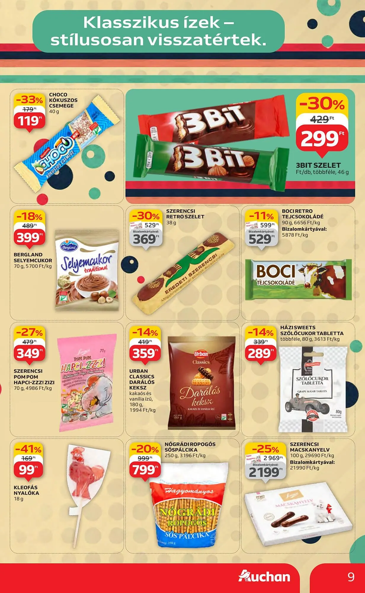 Katalógus Auchan akciós újság július 17.-tól július 23.-ig 2025. - Oldal 9