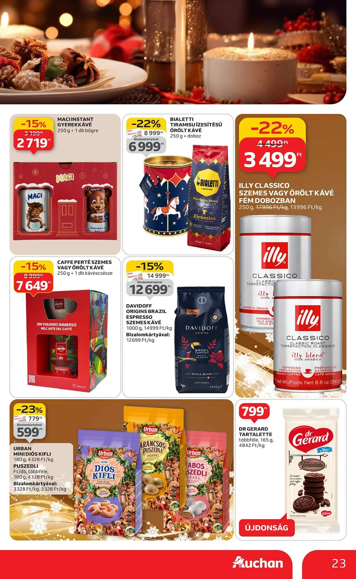 Katalógus Auchan akciós újság november 20.-tól december 24.-ig 2025. - Oldal 23