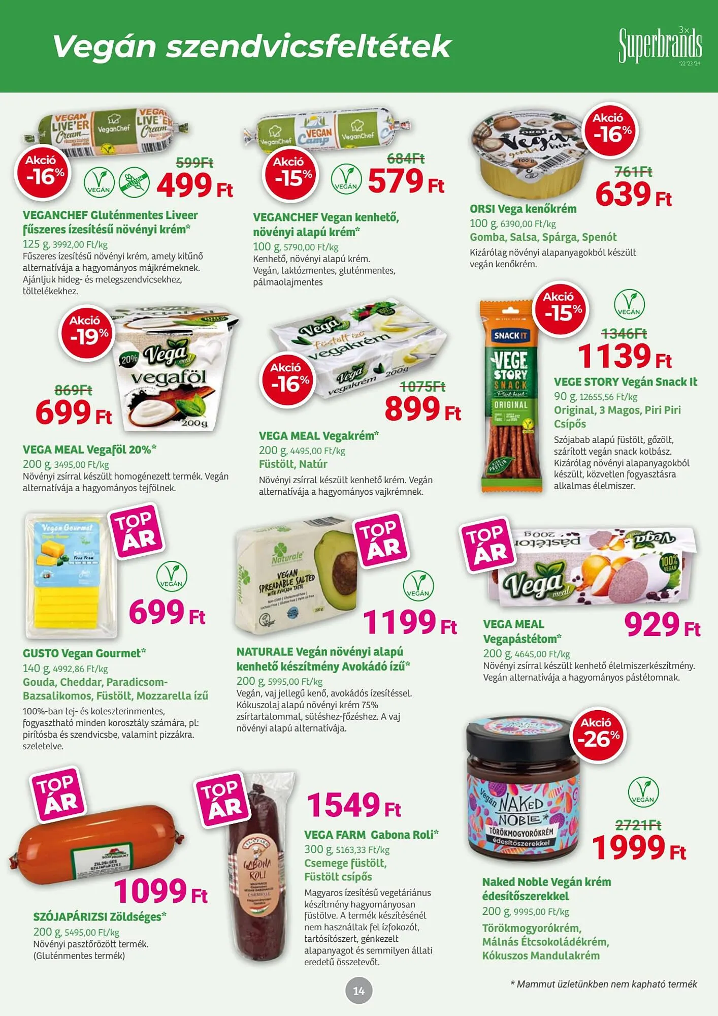 Katalógus Herbaház akciós újság március 3.-tól március 30.-ig 2025. - Oldal 14