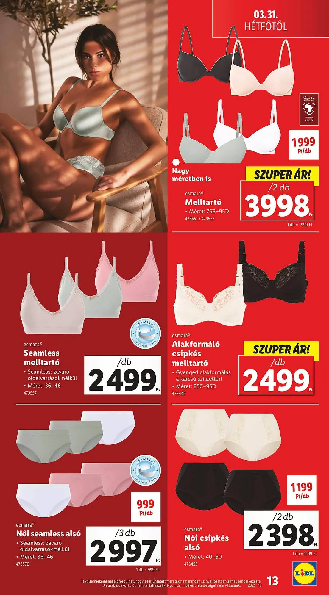 Katalógus Lidl akciós újság március 27.-tól április 2.-ig 2025. - Oldal 13