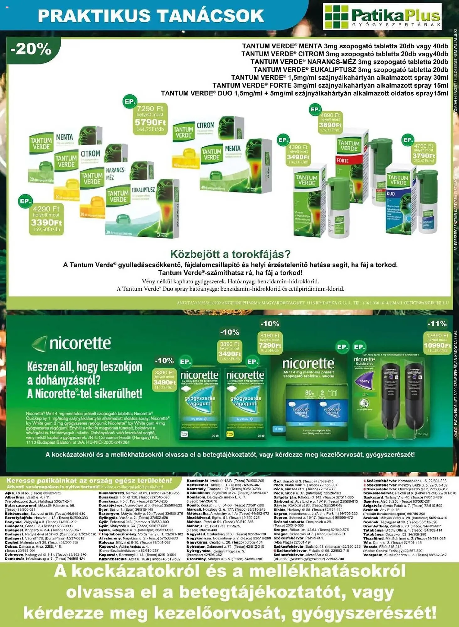 Katalógus PatikaPlus akciós újság december 1.-tól december 31.-ig 2025. - Oldal 8