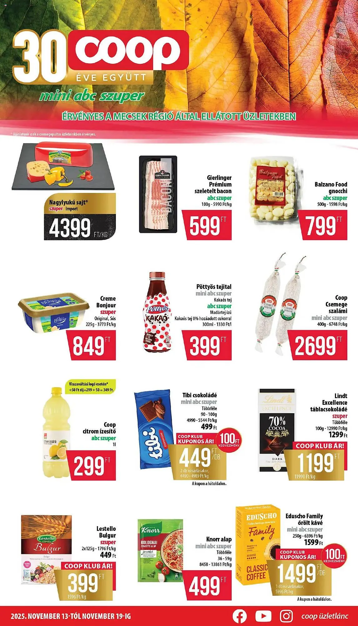 Coop akciós újság - 1