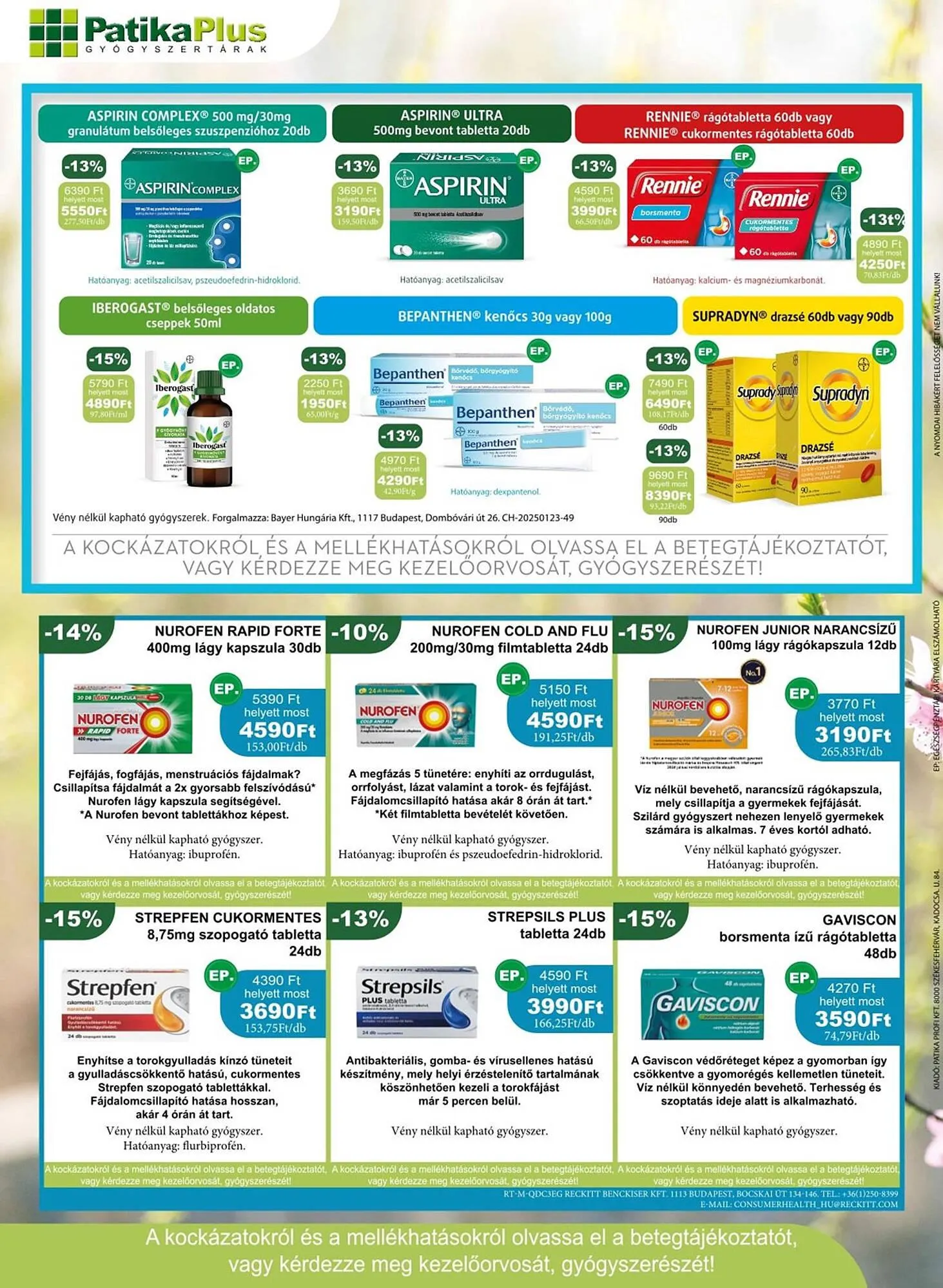 Katalógus PatikaPlus akciós újság március 1.-tól március 31.-ig 2025. - Oldal 4