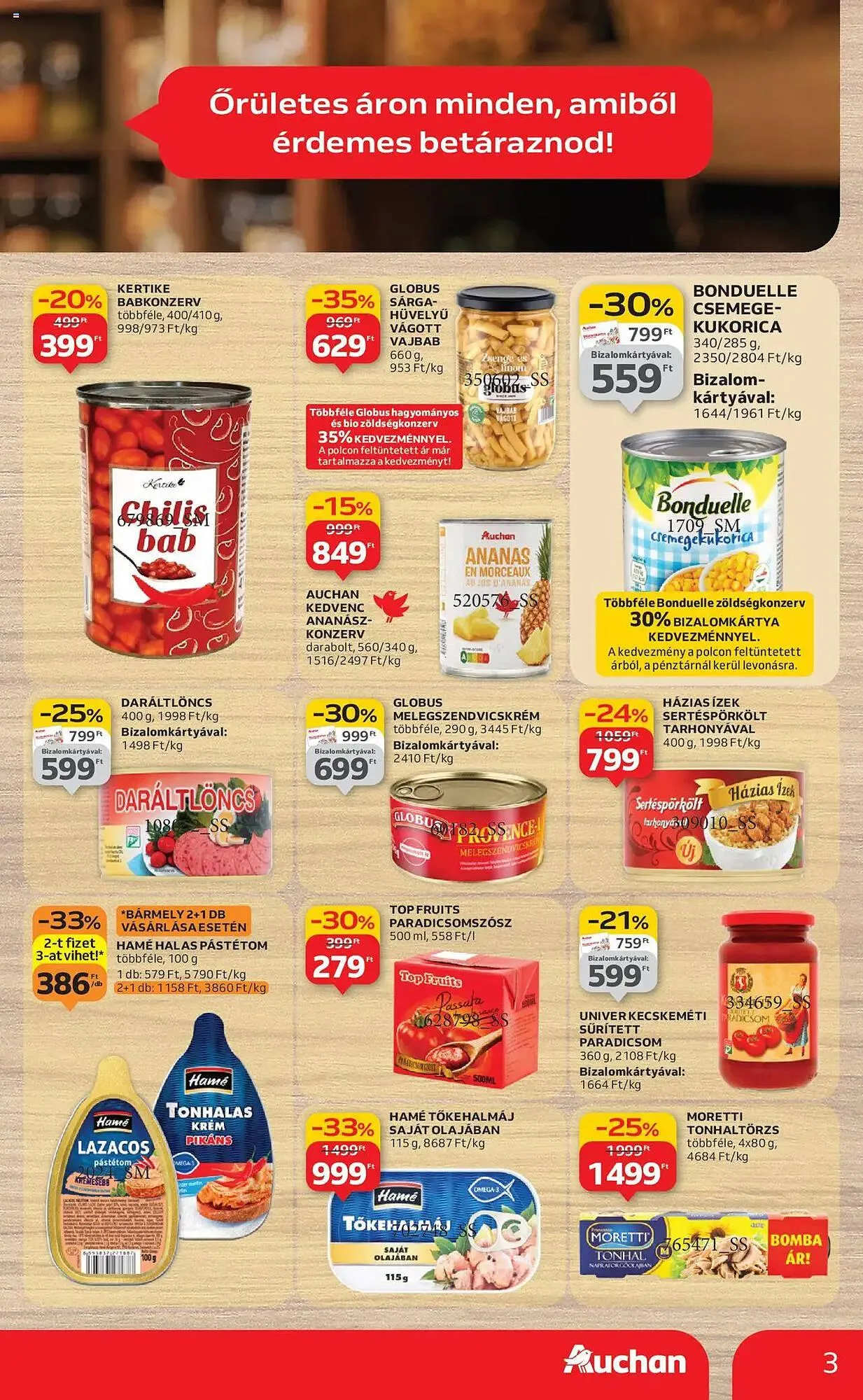 Katalógus Auchan akciós újság augusztus 28.-tól szeptember 10.-ig 2025. - Oldal 3