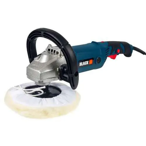 BLACK polírozógép fordulatszám szabályzós 600 - 3200rpm, 180mm, 2000W - 46053