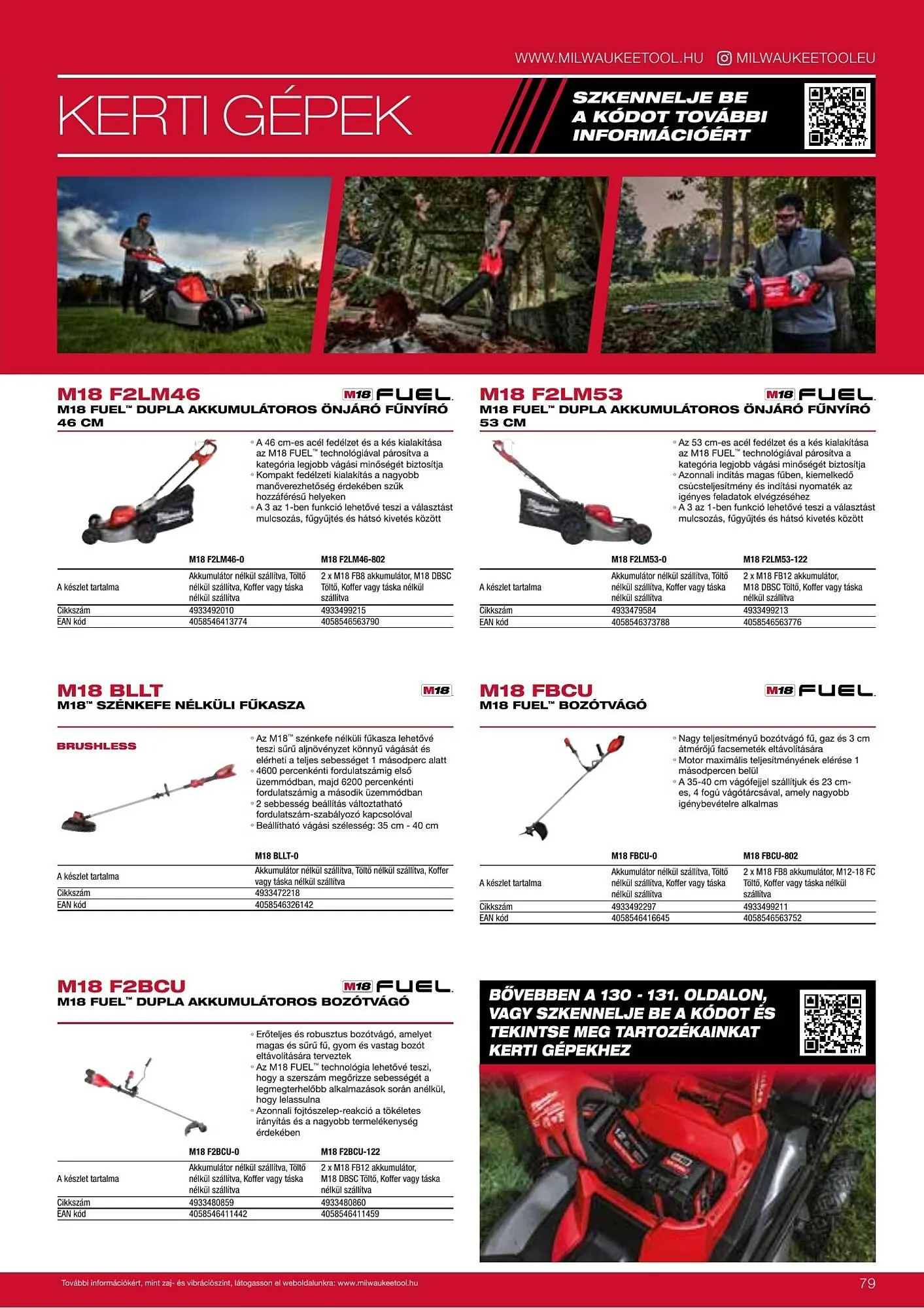 Katalógus Milwaukee akciós újság szeptember 16.-tól december 31.-ig 2026. - Oldal 79