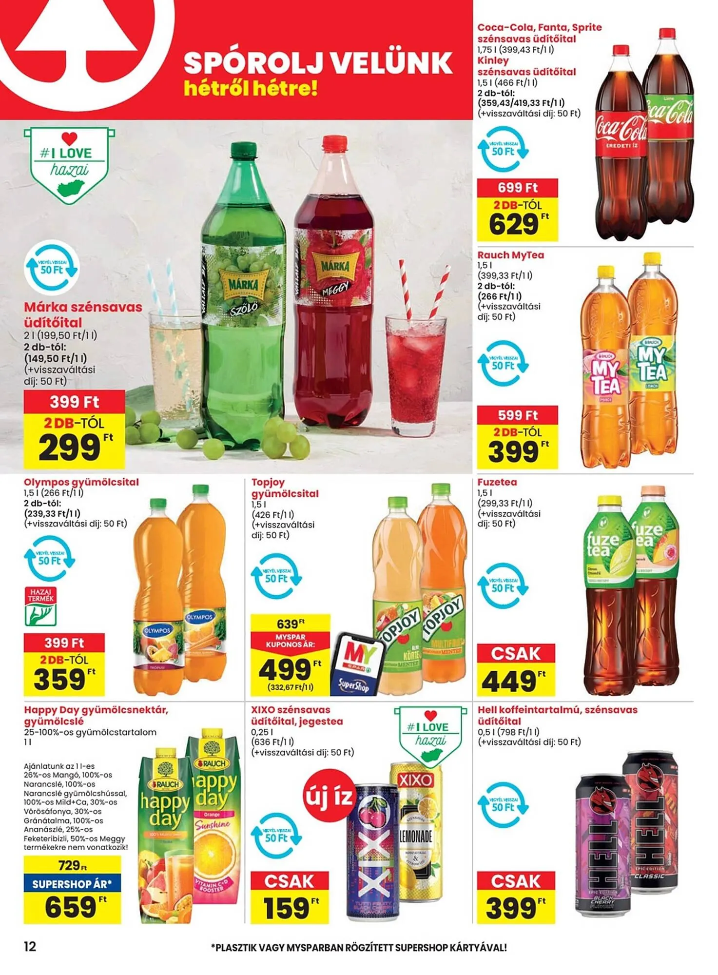 Katalógus Spar akciós újság június 12.-tól június 18.-ig 2025. - Oldal 12