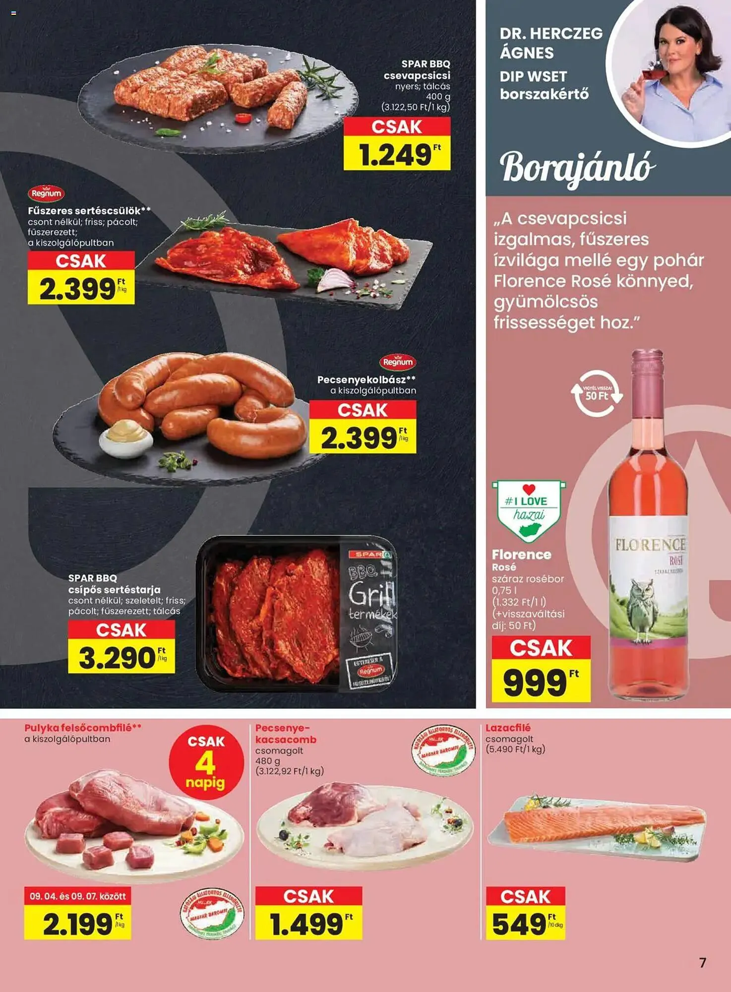 Katalógus Spar akciós újság szeptember 4.-tól szeptember 10.-ig 2025. - Oldal 7