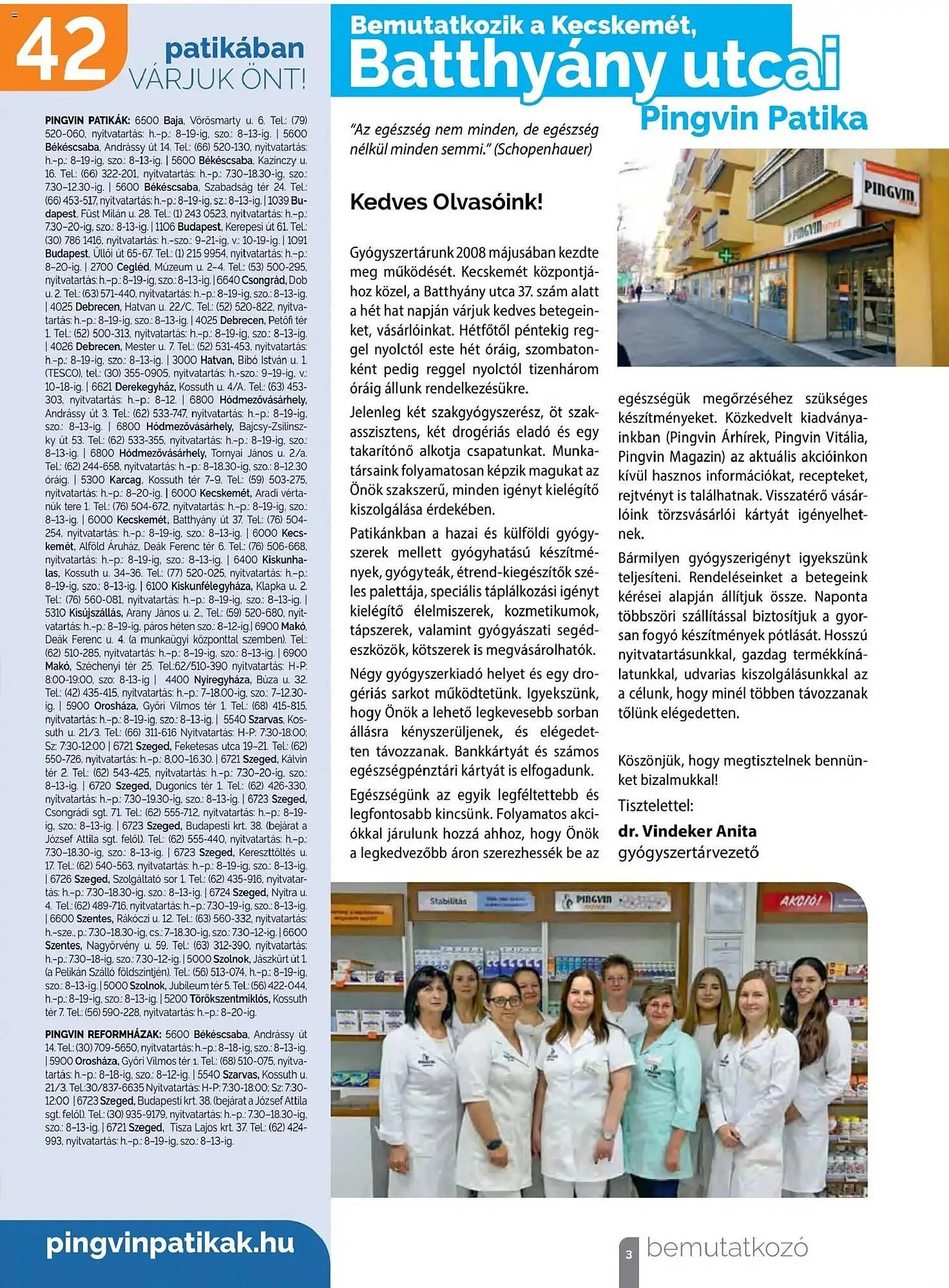 Katalógus Pingvin Patika akciós újság november 1.-tól november 30.-ig 2025. - Oldal 3