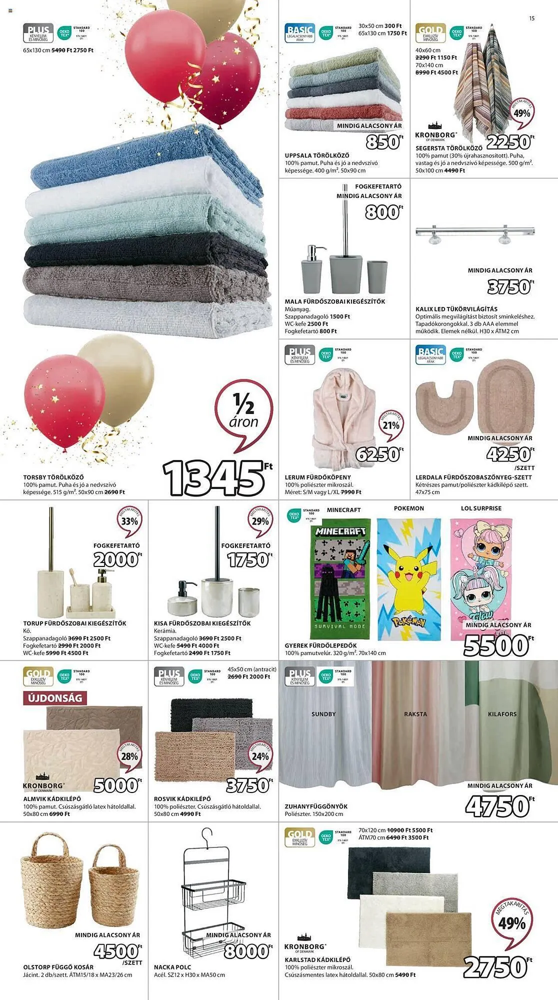 Katalógus JYSK akciós újság október 16.-tól december 1.-ig 2024. - Oldal 15