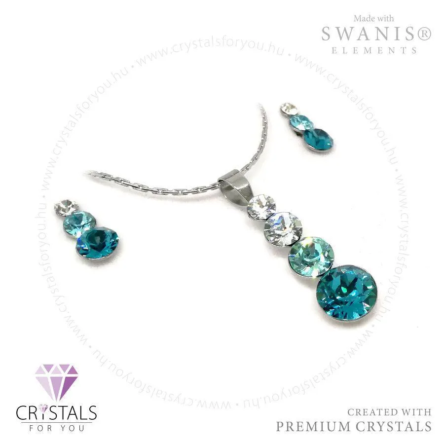 Hóember szett Swanis® prémium kristállyal díszítve