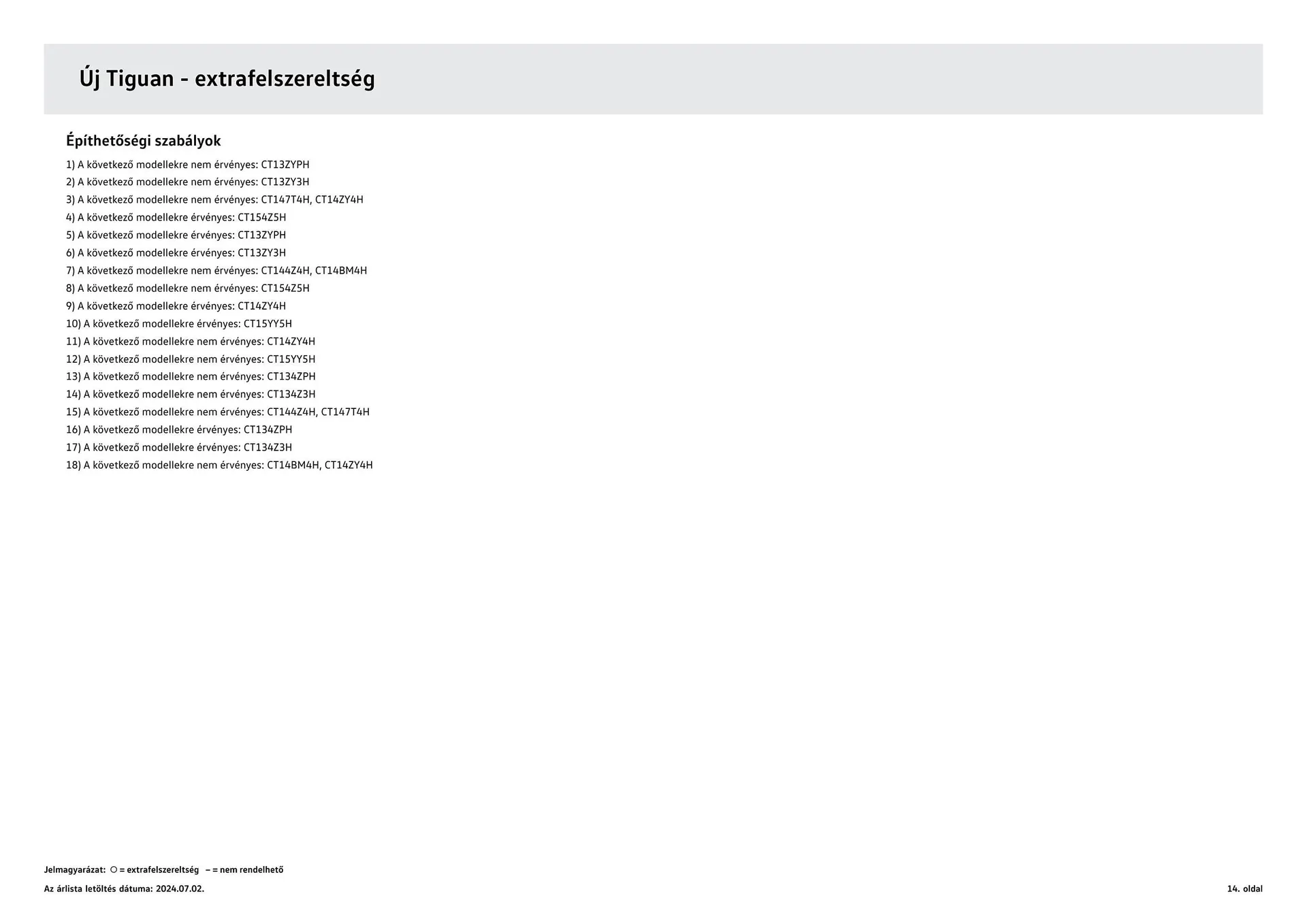 Katalógus Volkswagen Tiguan akciós újság július 4.-tól július 3.-ig 2025. - Oldal 14