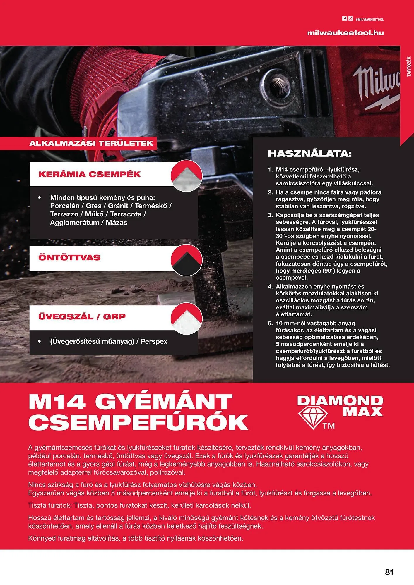 Katalógus Milwaukee akciós újság szeptember 16.-tól december 31.-ig 2025. - Oldal 81