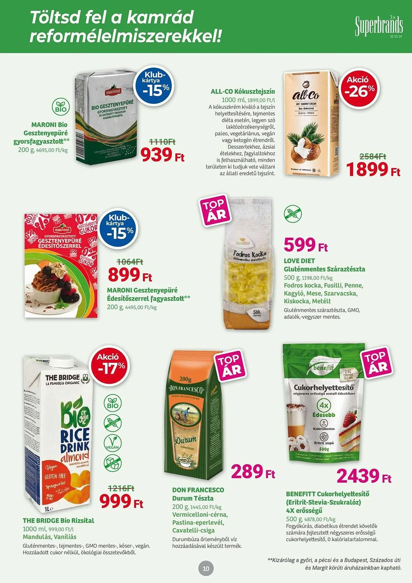 Katalógus Herbaház akciós újság március 31.-tól április 5.-ig 2025. - Oldal 10