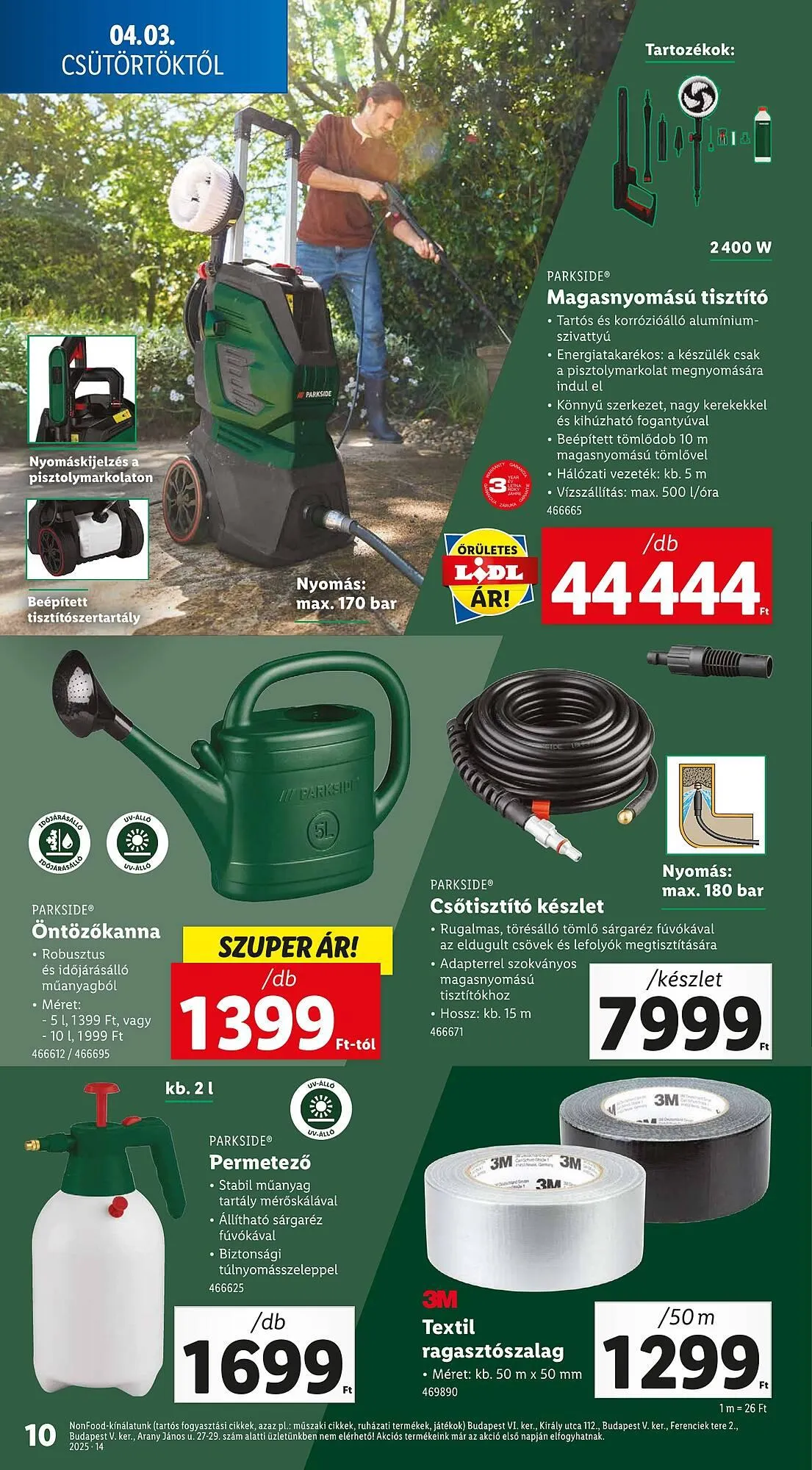 Katalógus Lidl akciós újság április 3.-tól április 9.-ig 2025. - Oldal 10