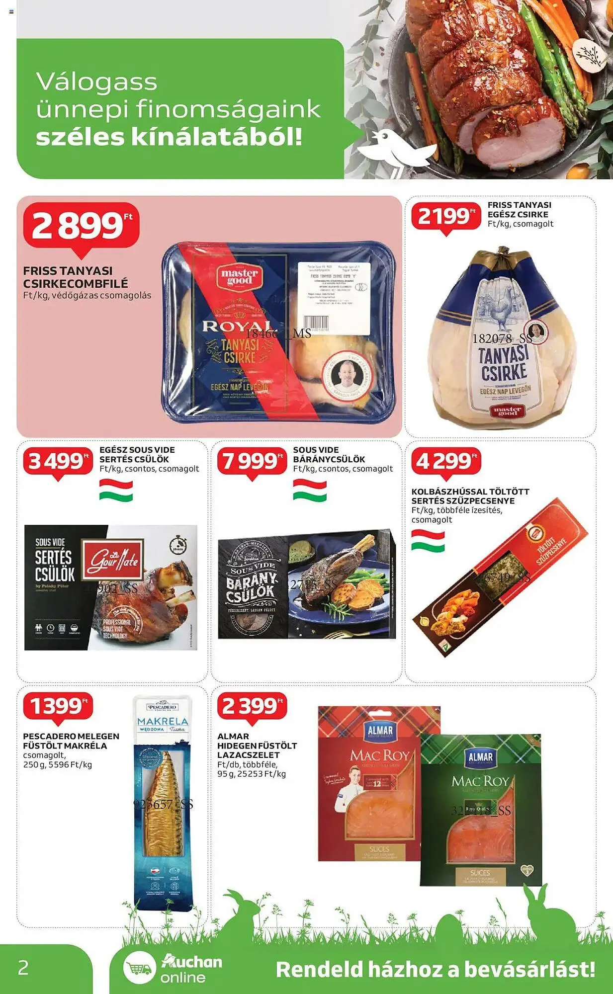 Katalógus Auchan akciós újság március 27.-tól április 19.-ig 2025. - Oldal 2