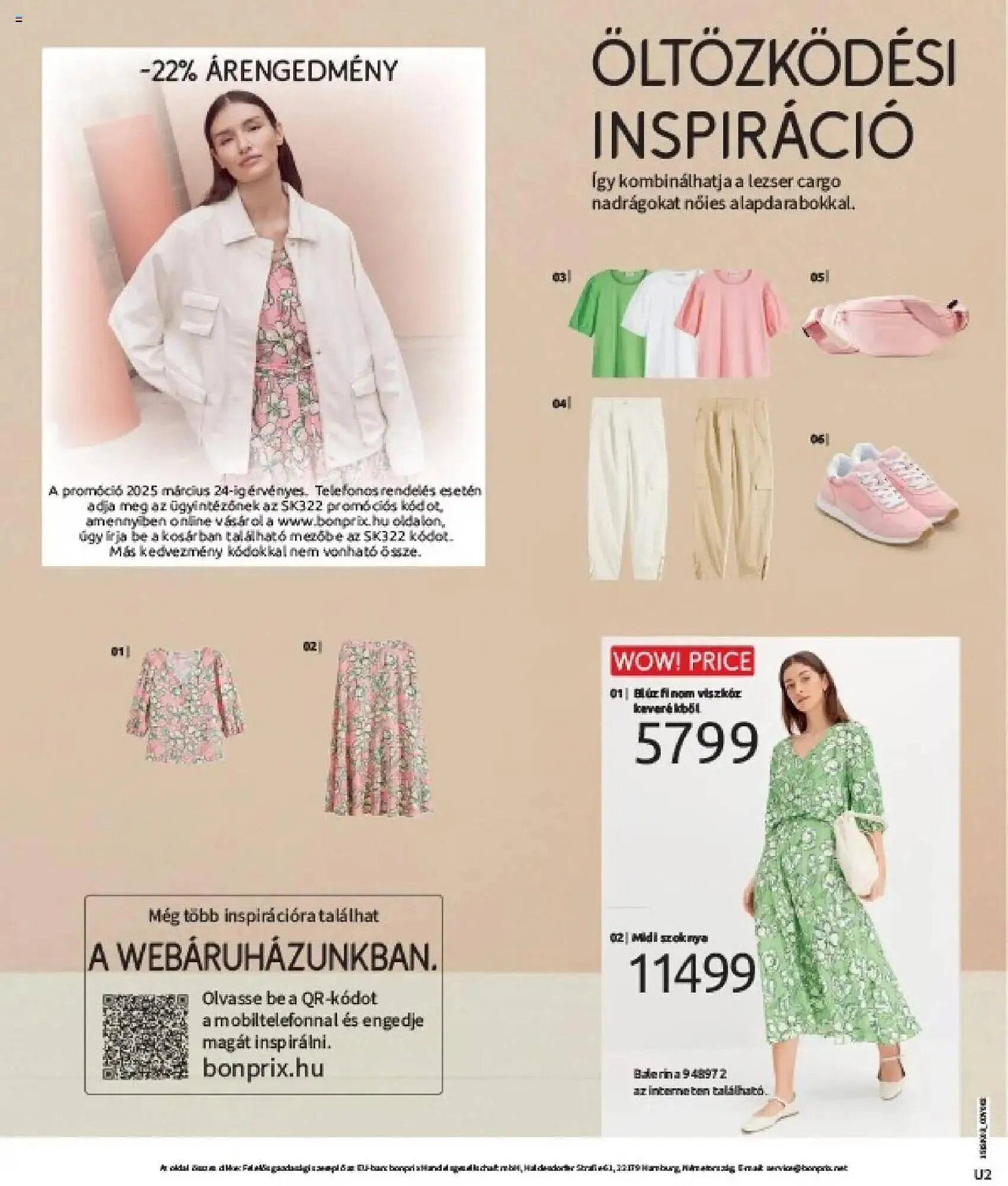 Katalógus Bonprix akciós újság március 24.-tól május 12.-ig 2025. - Oldal 2