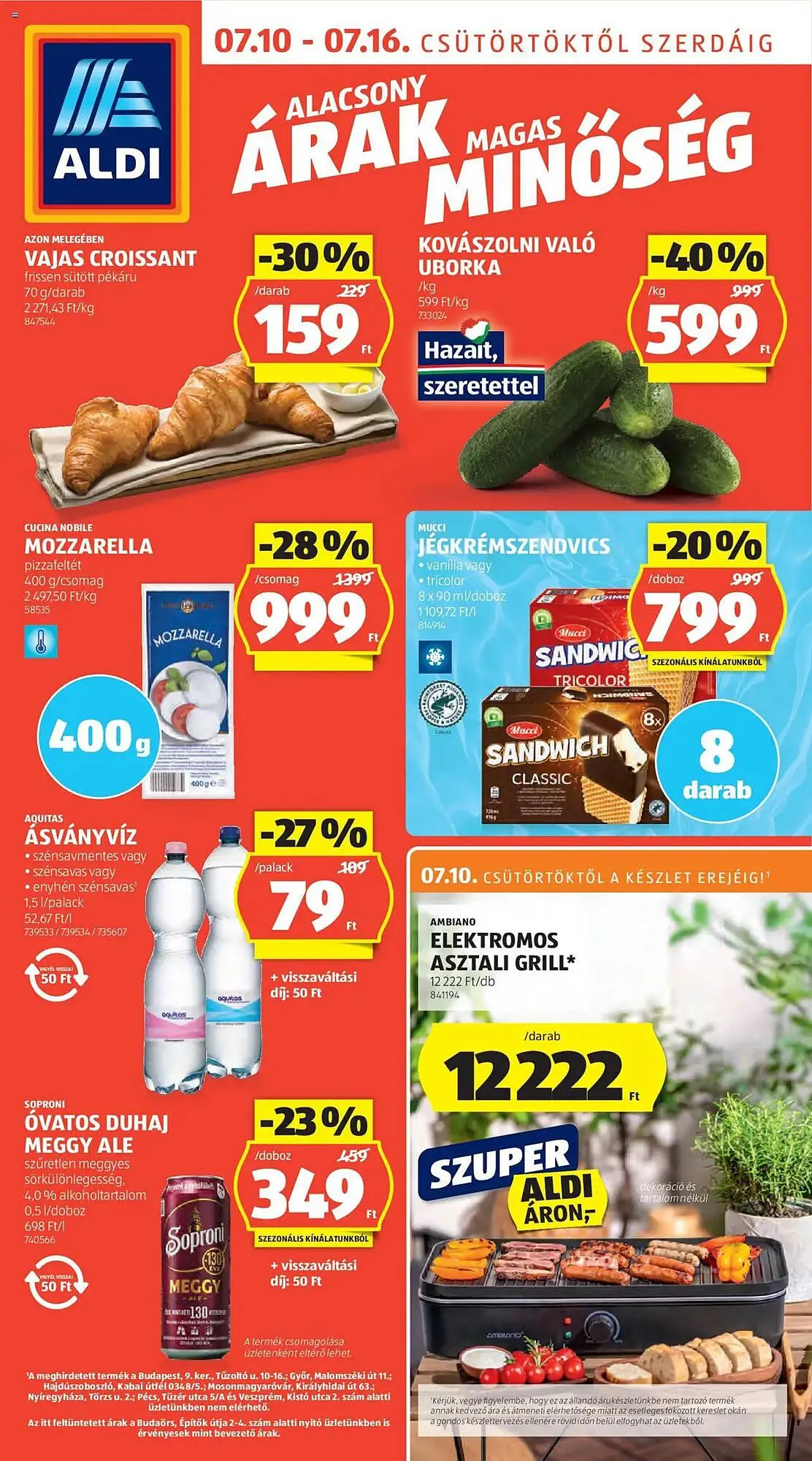 Katalógus ALDI akciós újság július 10.-tól július 17.-ig 2025. - Oldal 1