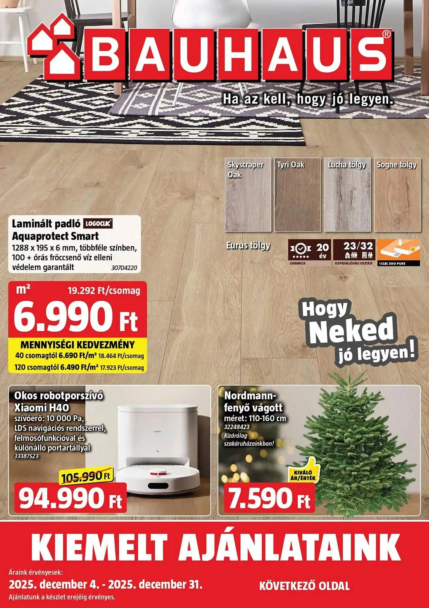 Bauhaus akciós újság - 1