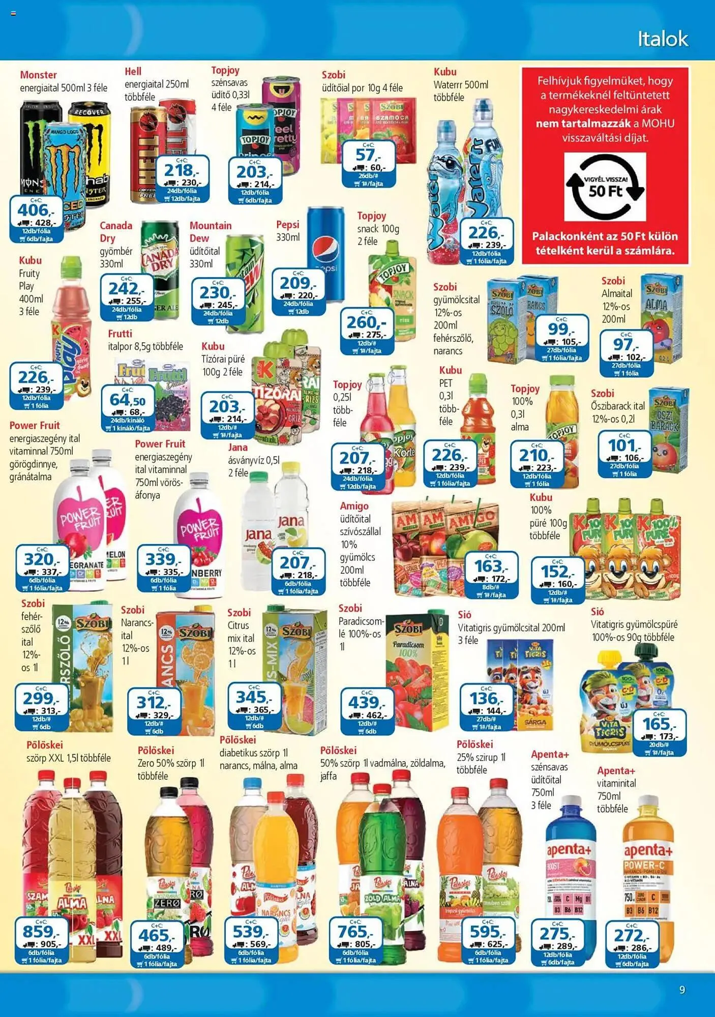 Katalógus ÁRKLUB akciós újság január 1.-tól január 31.-ig 2025. - Oldal 9