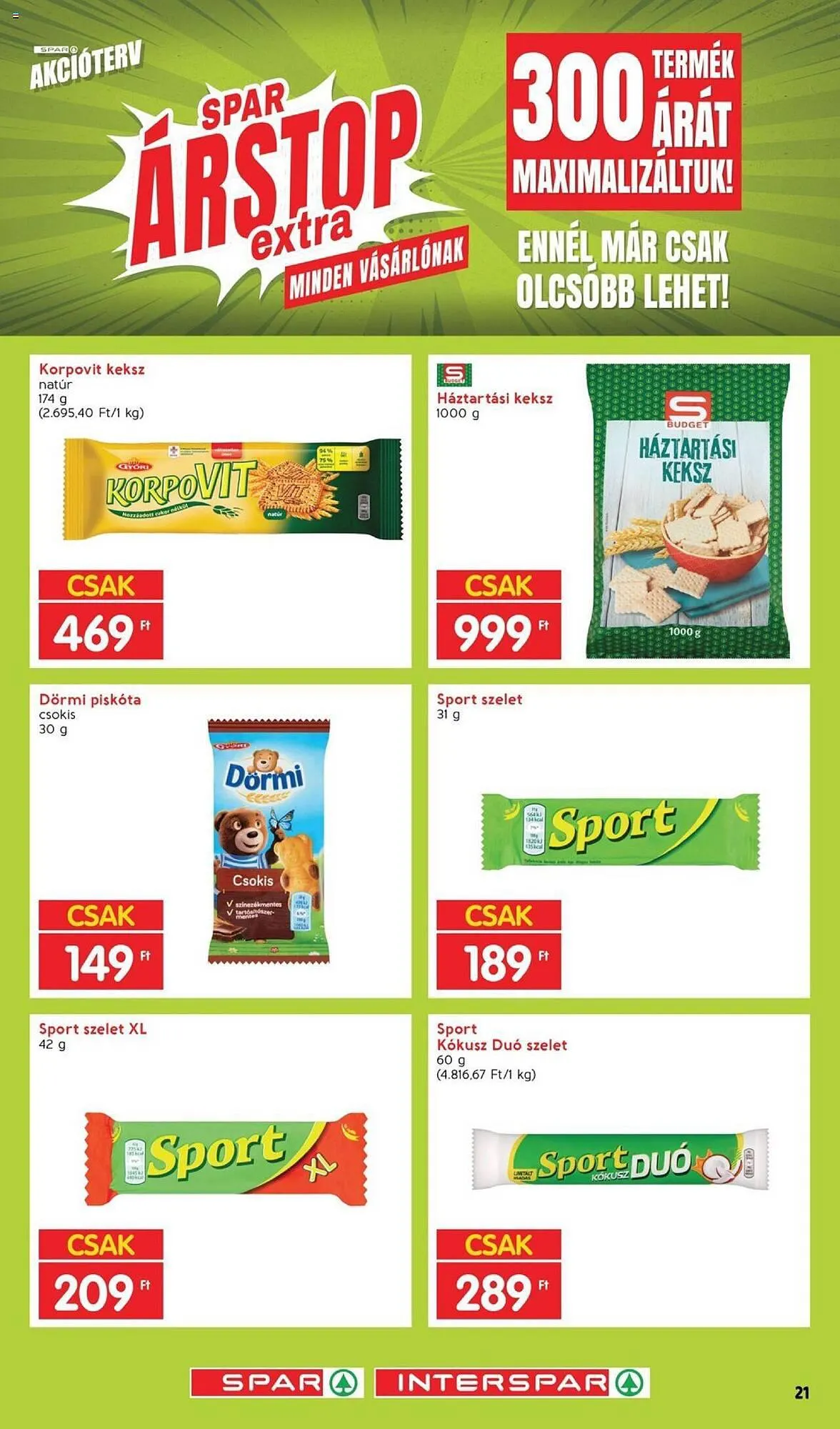 Katalógus Spar akciós újság június 1.-tól július 31.-ig 2023. - Oldal 21