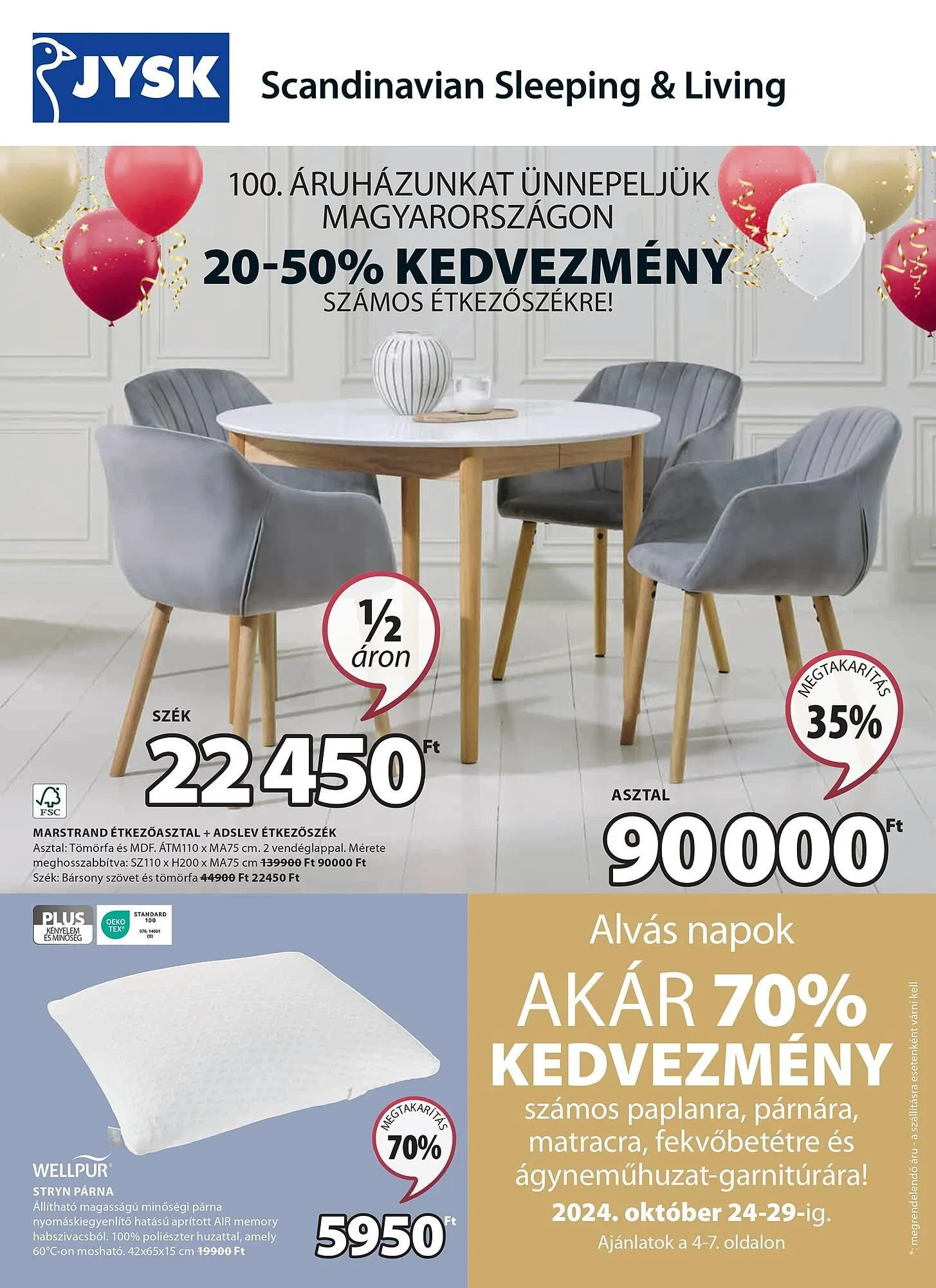 Katalógus JYSK akciós újság október 24.-tól december 1.-ig 2024. - Oldal 1