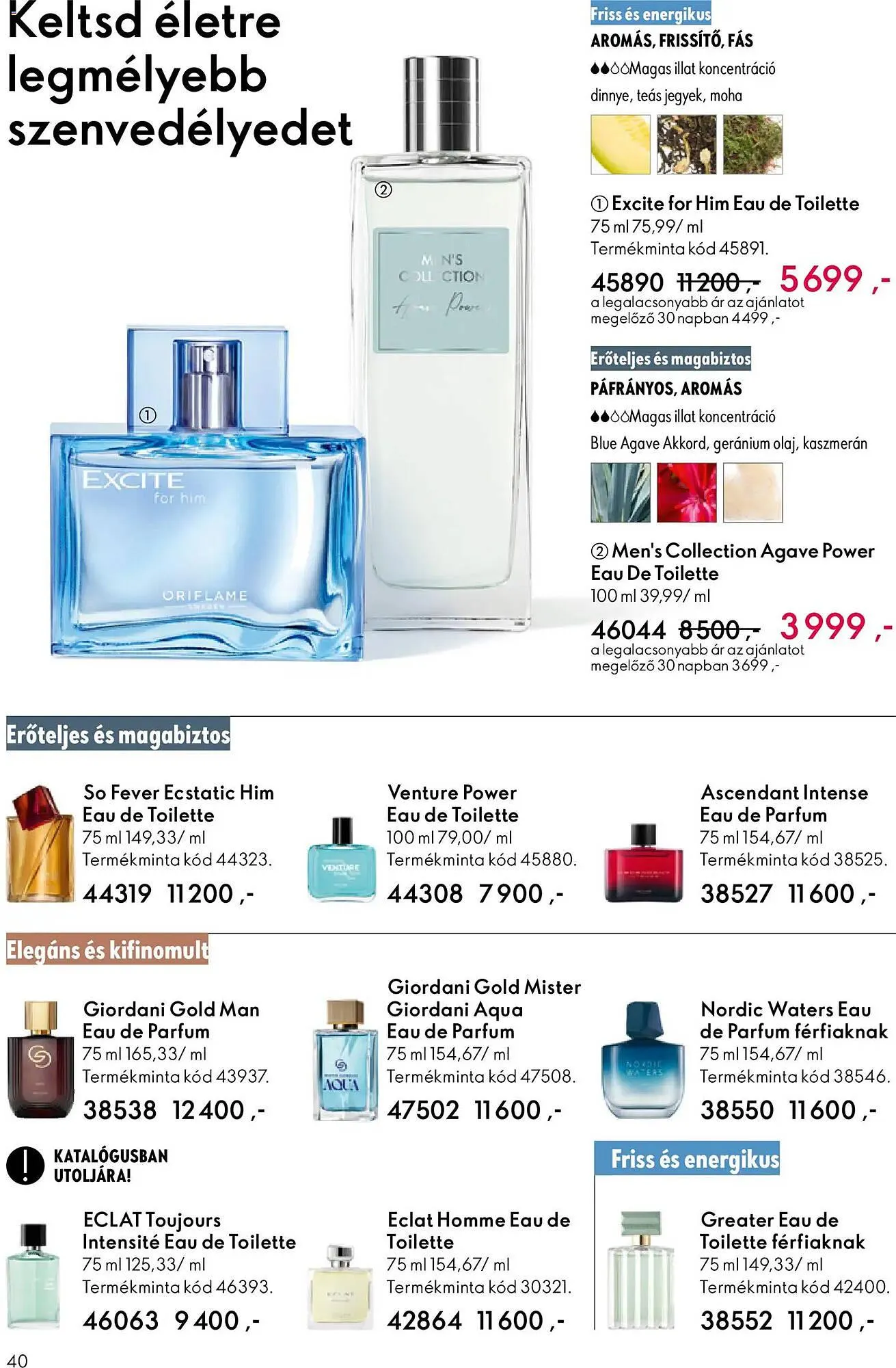 Katalógus Oriflame katalógus január 21.-tól február 10.-ig 2026. - Oldal 40
