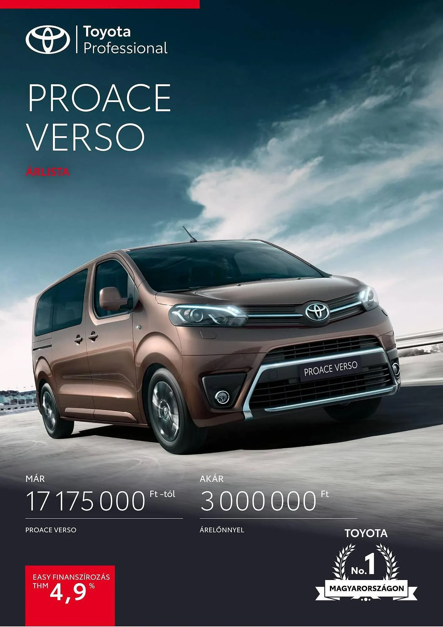 Katalógus Toyota PROACE VERSO akciós újság november 15.-tól november 15.-ig 2024. - Oldal 1