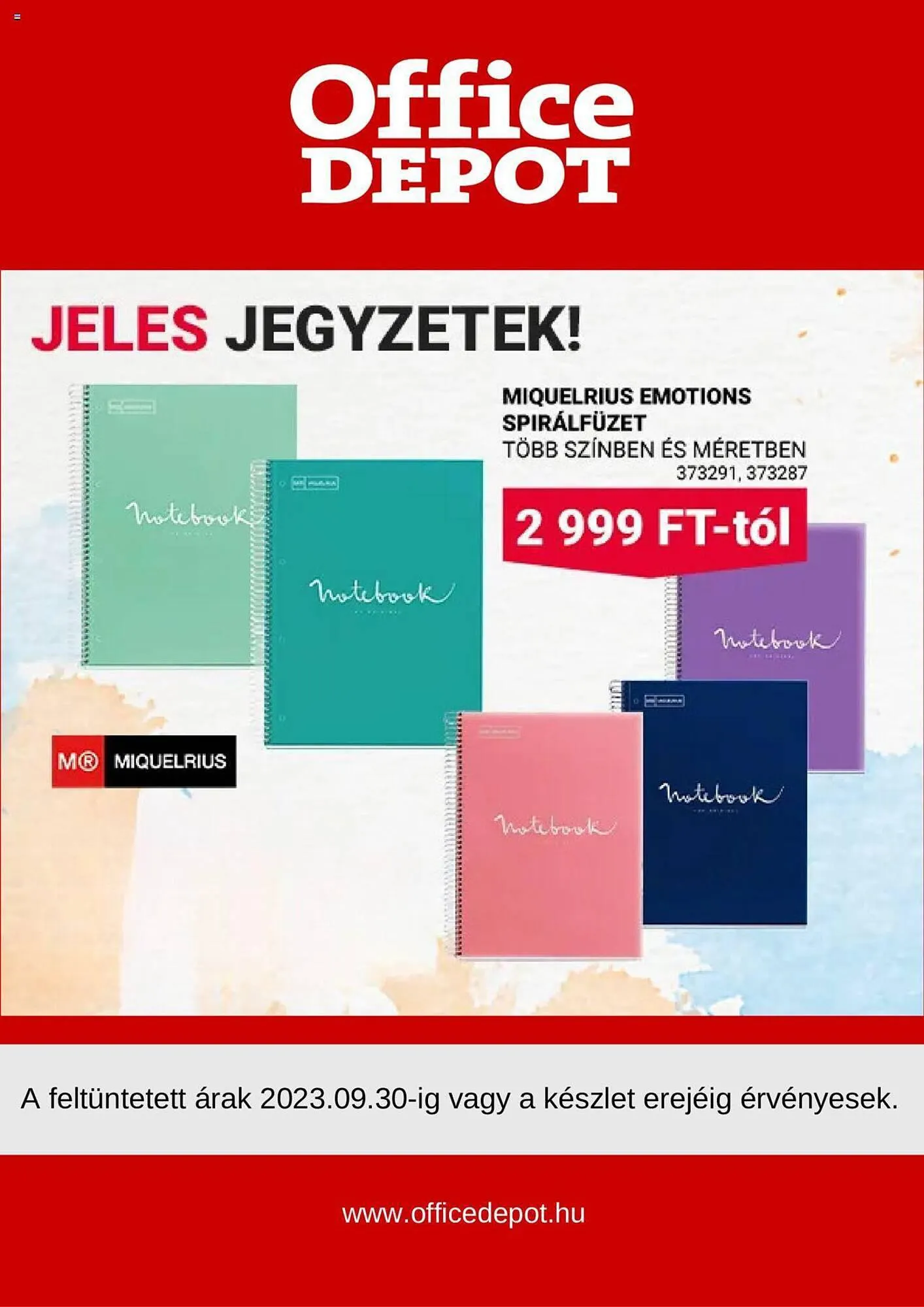 Katalógus Office Depot akciós újság szeptember 12.-tól szeptember 30.-ig 2023. - Oldal 4
