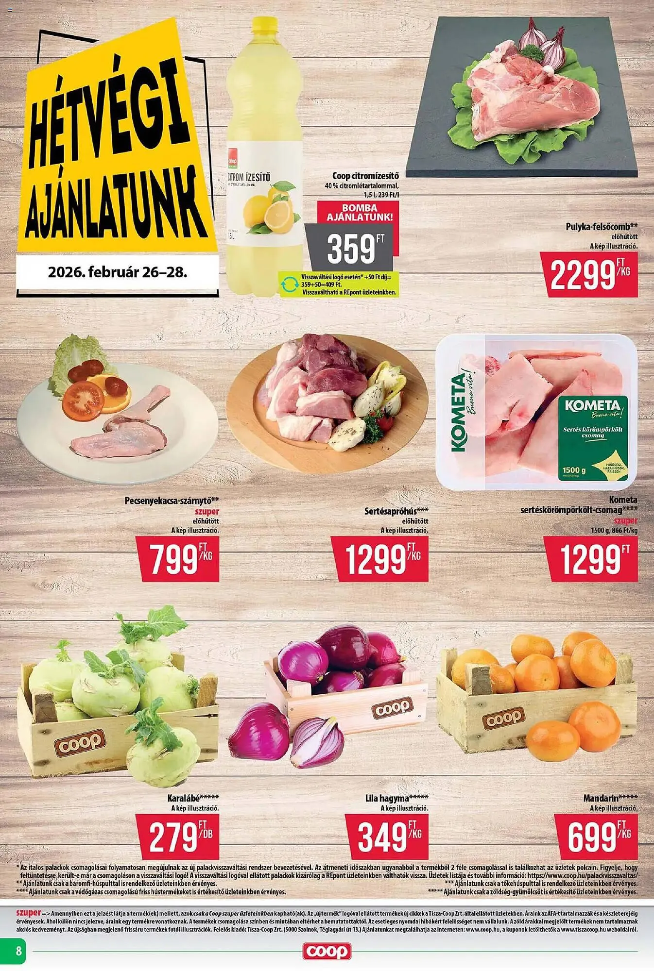 Katalógus Coop akciós újság február 26.-tól március 4.-ig 2026. - Oldal 8