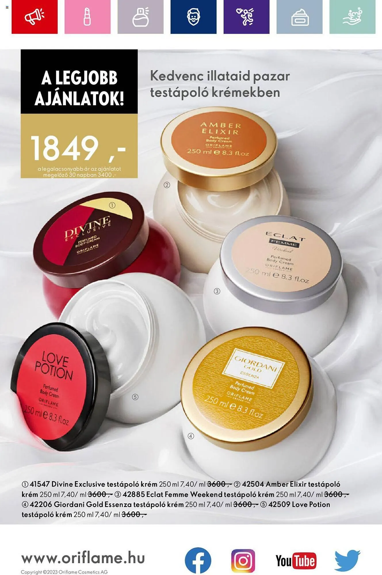 Katalógus Oriflame akciós újság szeptember 20.-tól október 10.-ig 2023. - Oldal 170