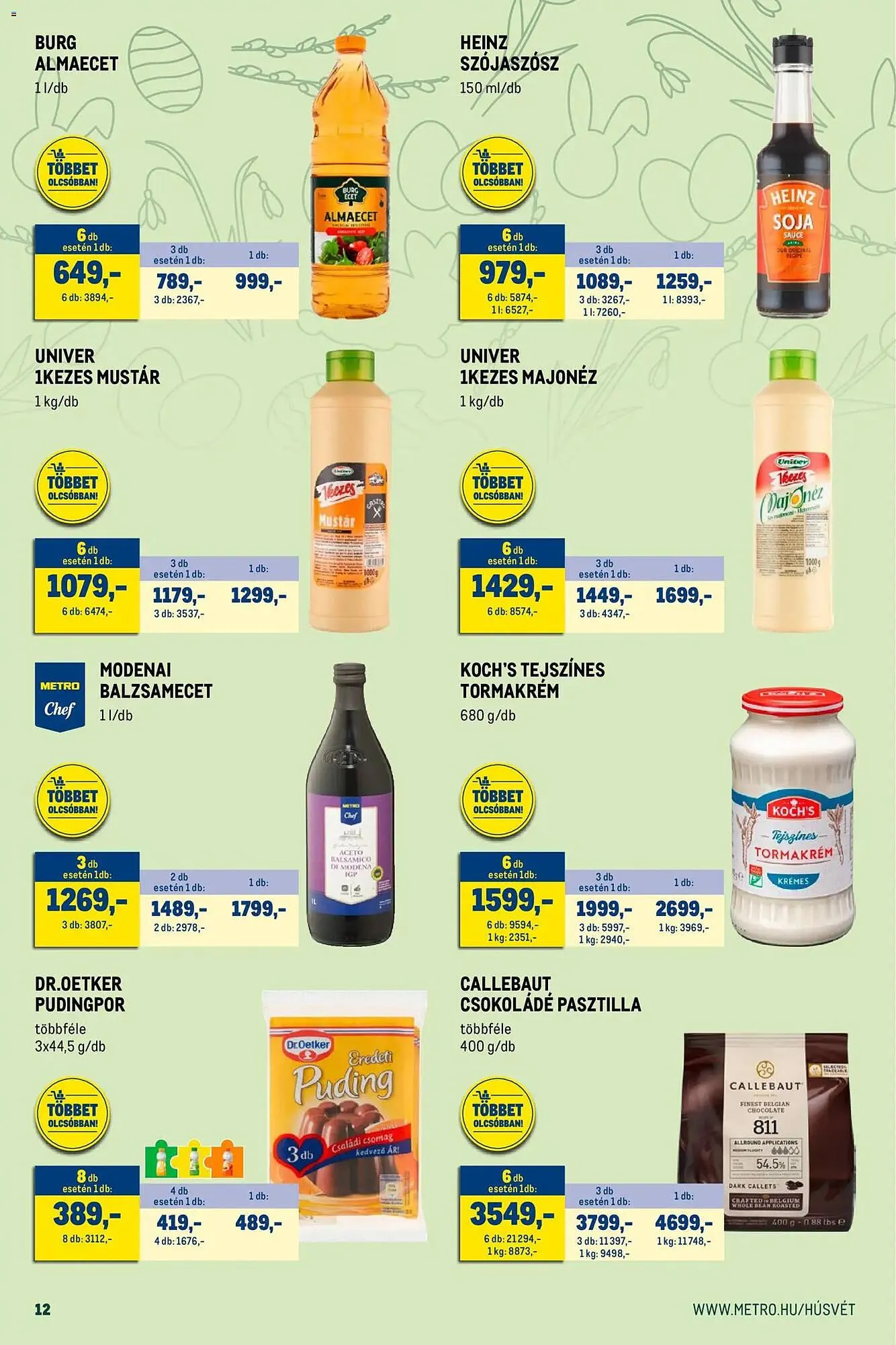 Katalógus Metro akciós újság március 1.-tól április 4.-ig 2026. - Oldal 12