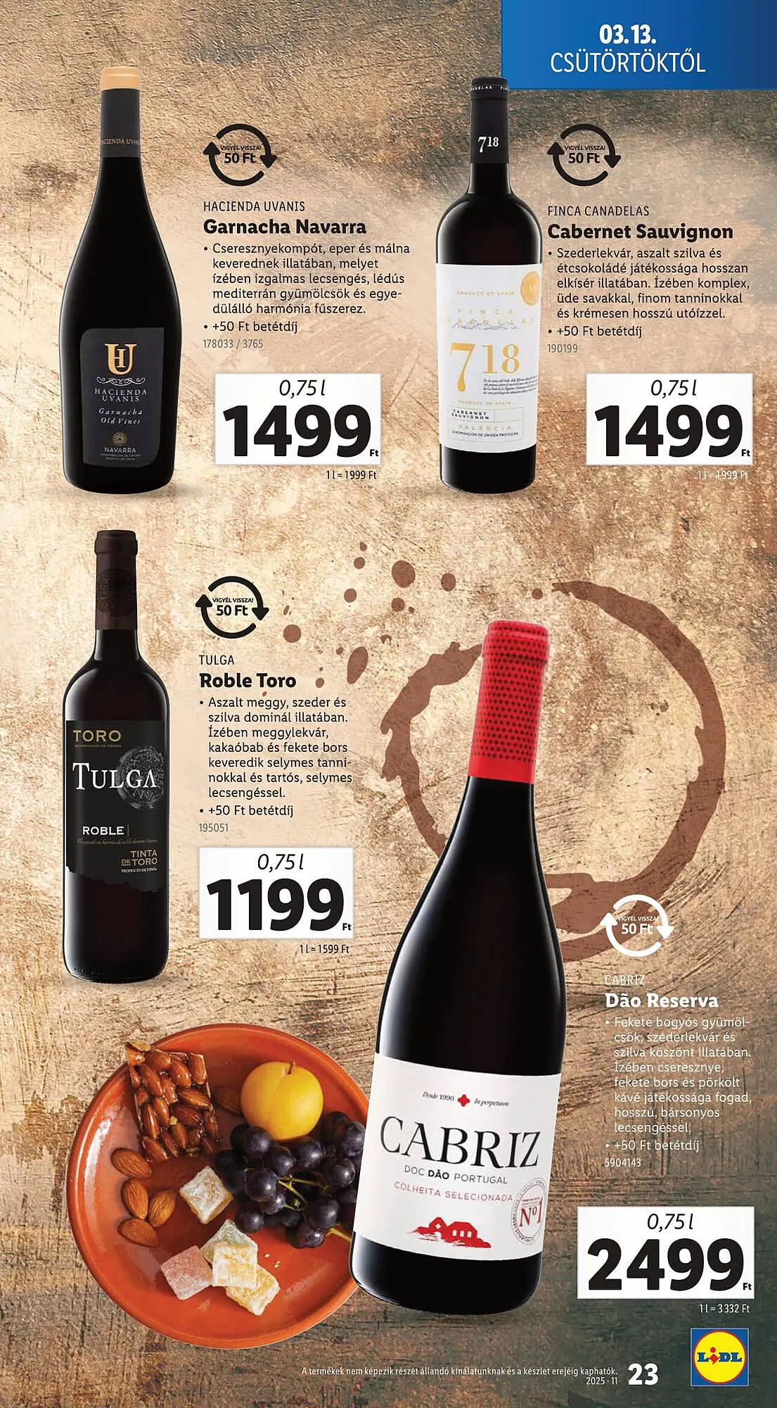 Katalógus Lidl akciós újság március 13.-tól március 19.-ig 2025. - Oldal 23