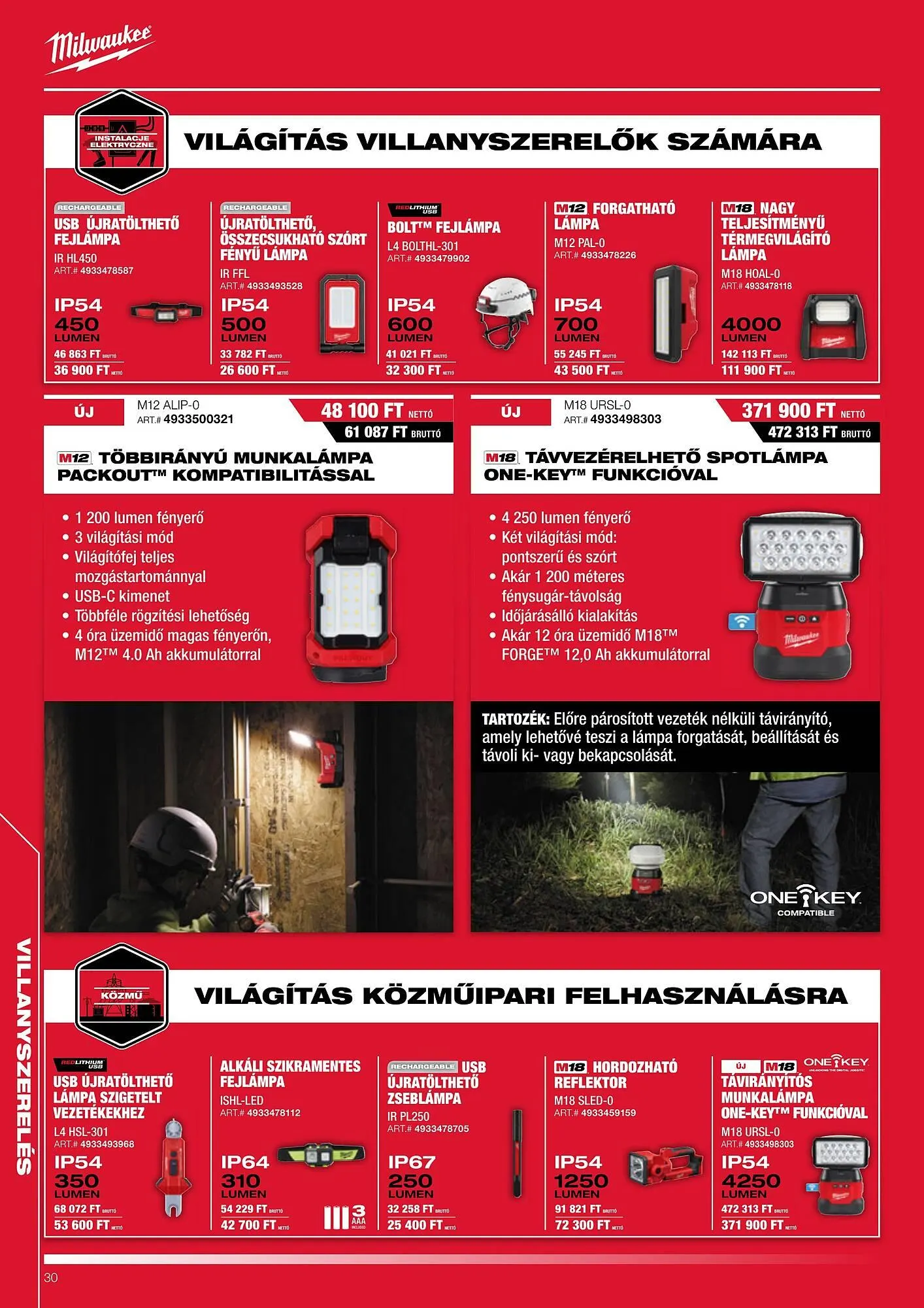 Katalógus Milwaukee akciós újság augusztus 1.-tól január 31.-ig 2026. - Oldal 30
