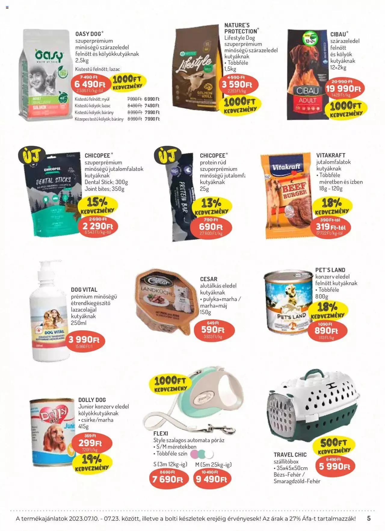 Katalógus AlphaZoo akciós újság július 10.-tól július 23.-ig 2023. - Oldal 5