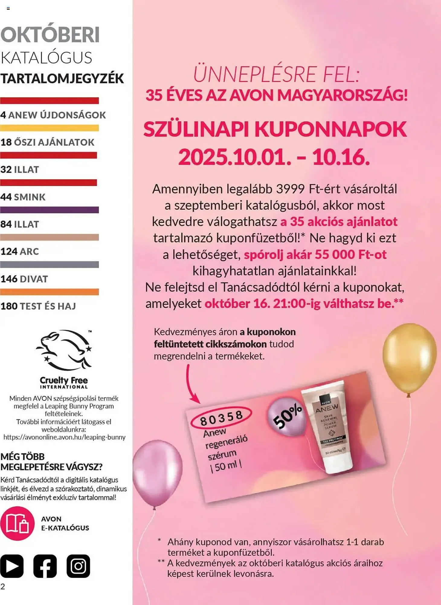 Katalógus AVON katalógus október 1.-tól október 31.-ig 2025. - Oldal 4