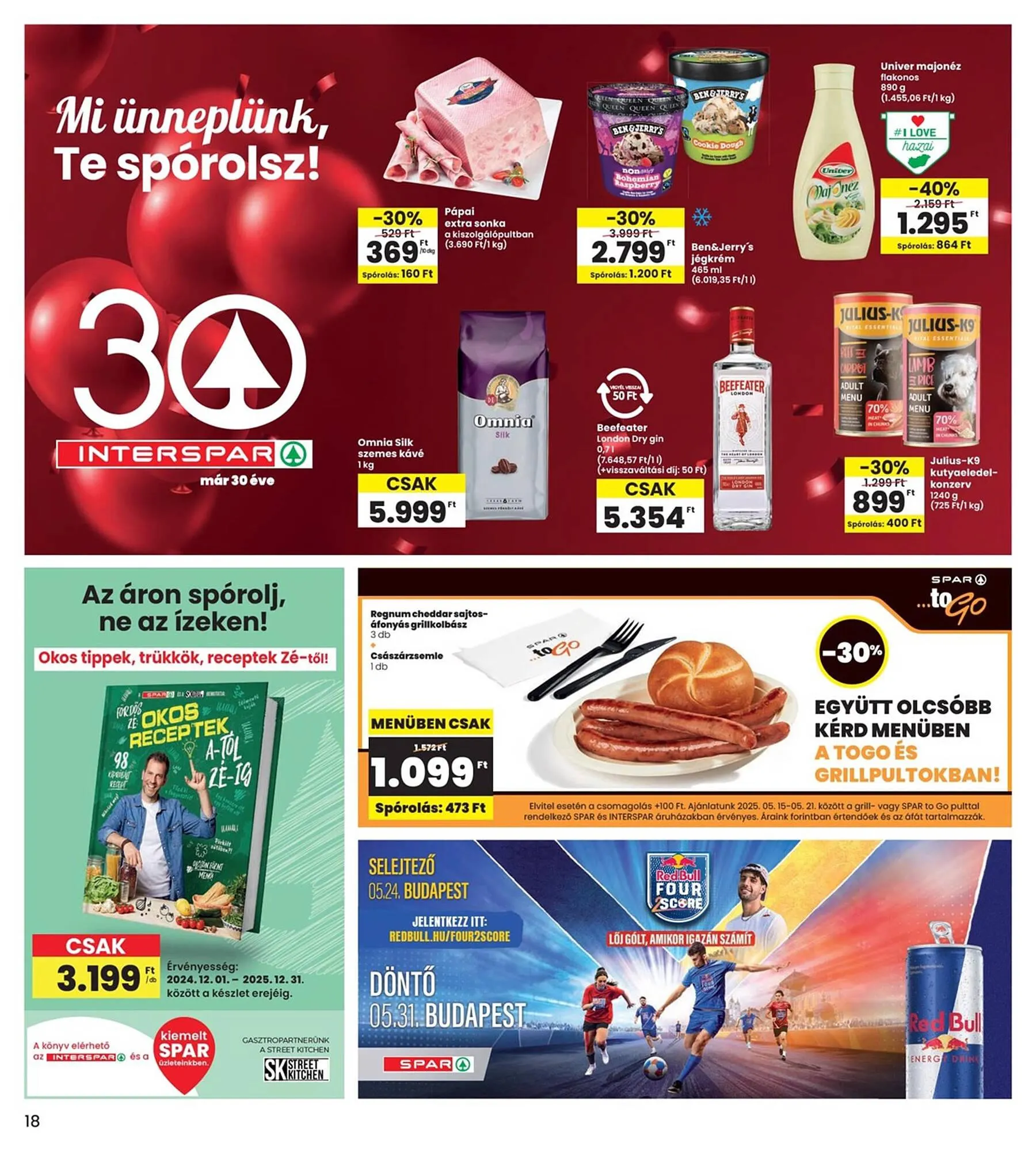 Katalógus Interspar akciós újság május 15.-tól május 21.-ig 2025. - Oldal 18