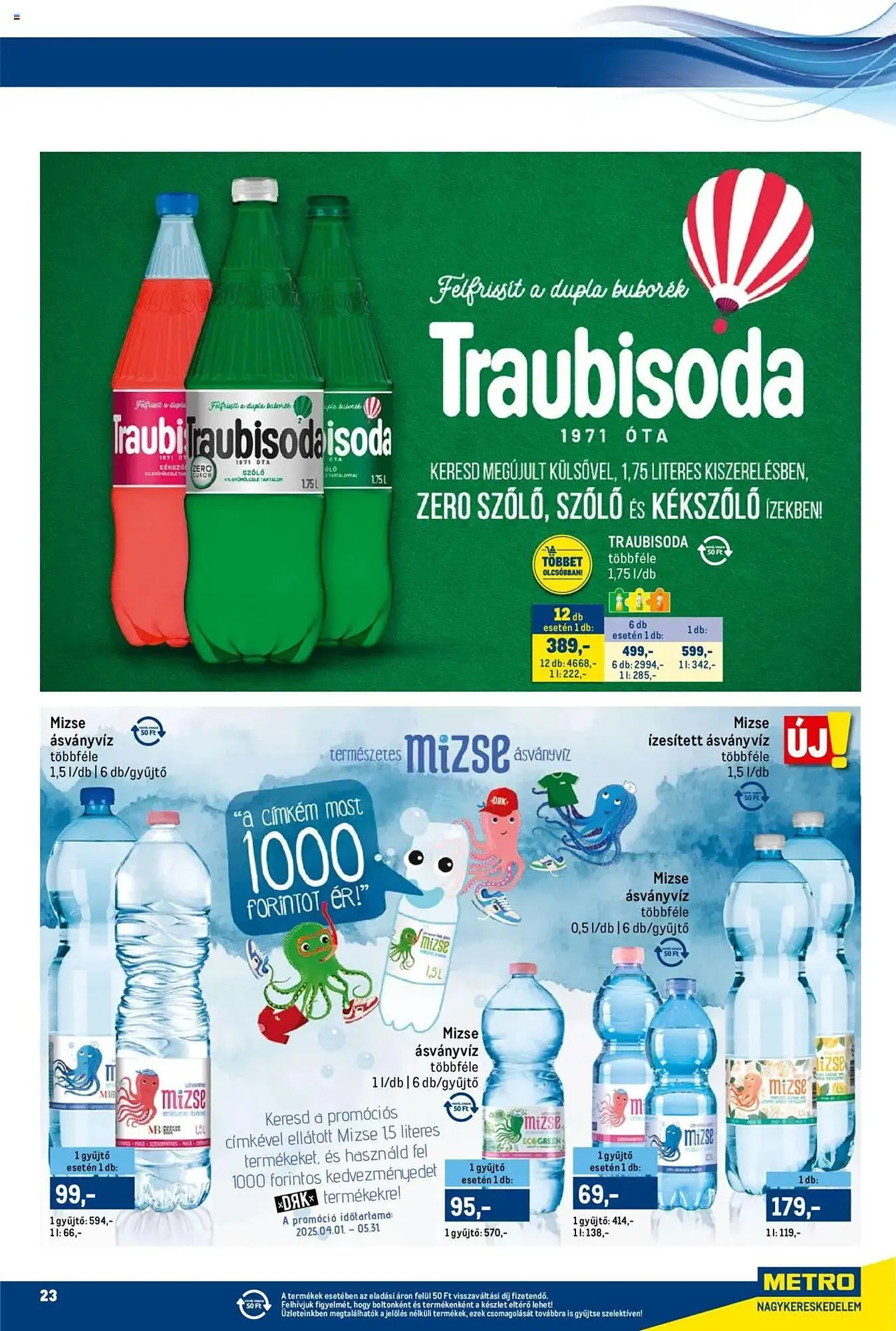 Katalógus Metro akciós újság május 2.-tól május 15.-ig 2025. - Oldal 23