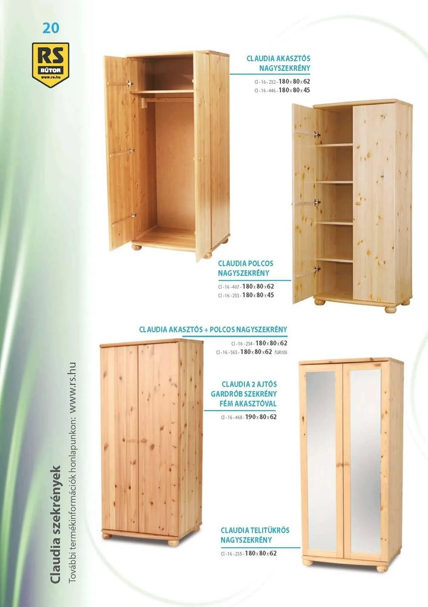 Katalógus RS Bútor katalógus szeptember 11.-tól március 23.-ig 2026. - Oldal 20