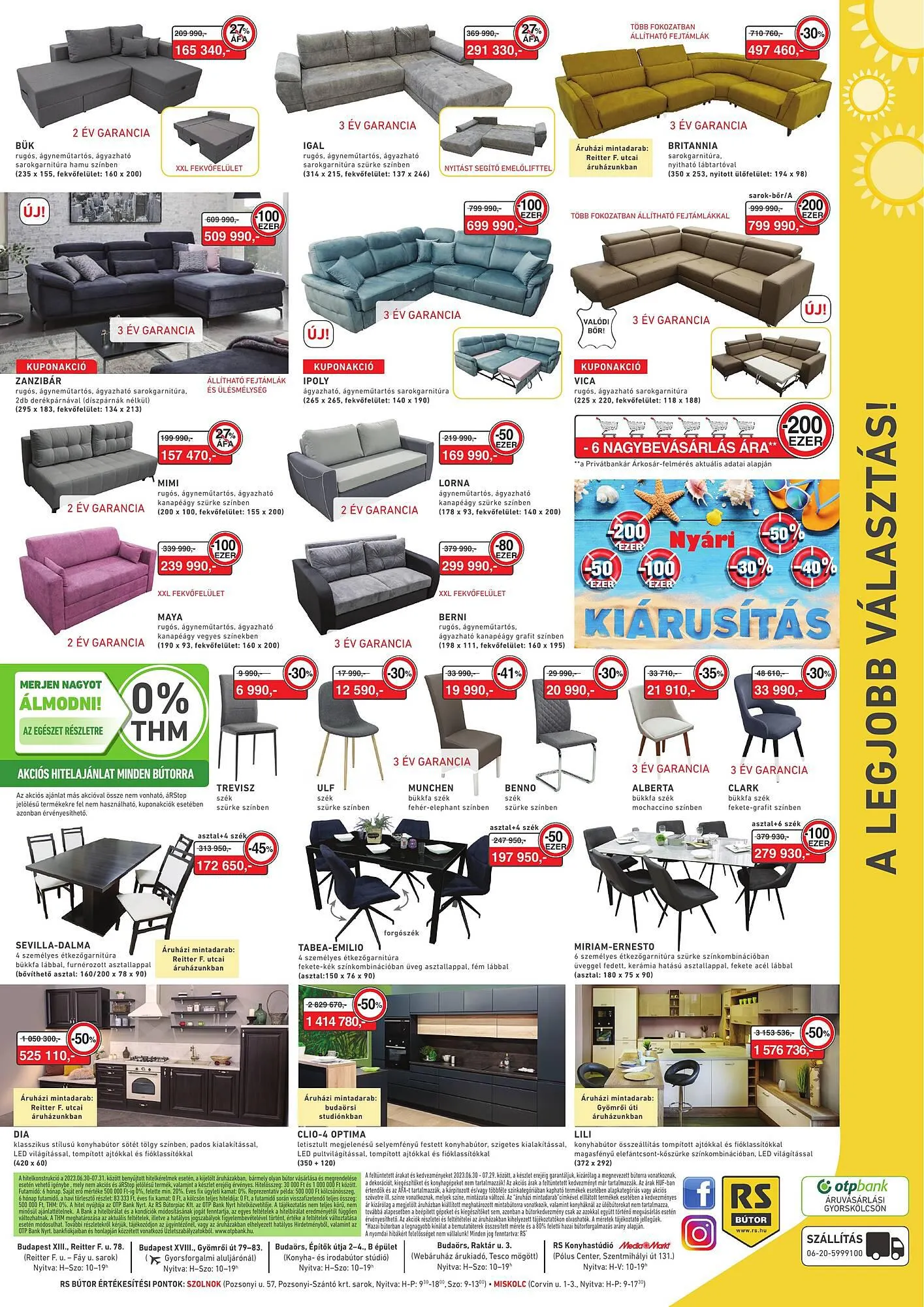 Katalógus RS Bútor akciós újság június 30.-tól július 29.-ig 2023. - Oldal 2