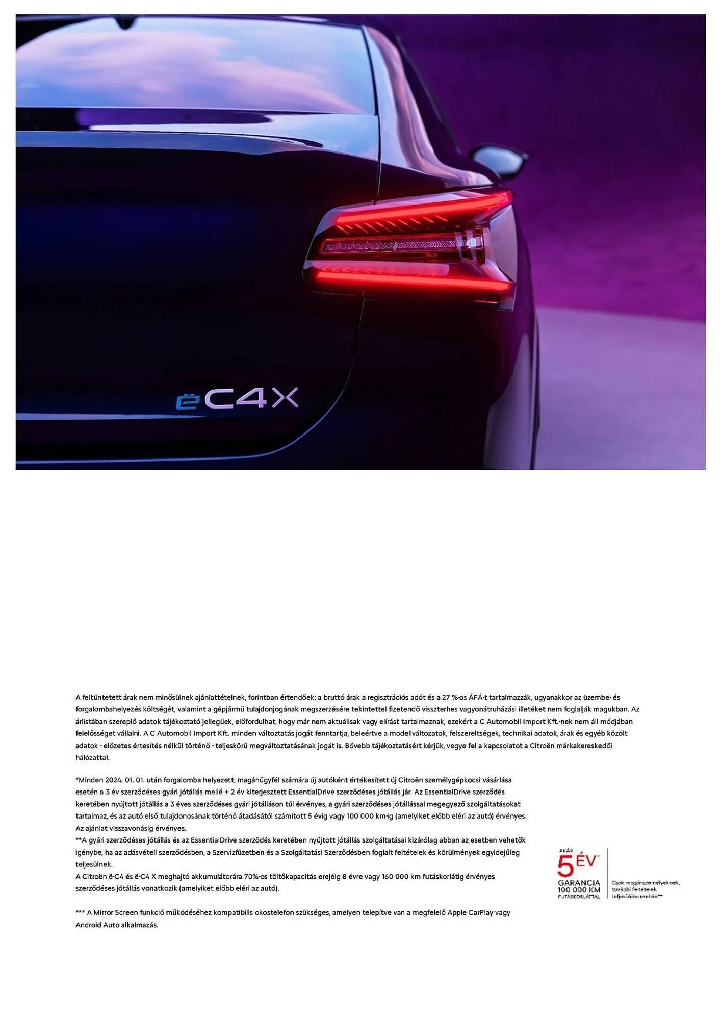 Katalógus Citroën akciós újság július 30.-tól november 30.-ig 2025. - Oldal 6