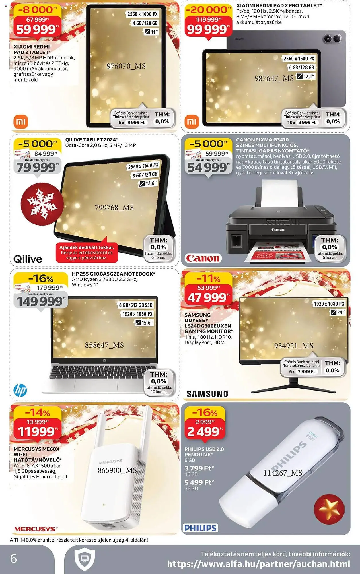 Katalógus Auchan akciós újság november 6.-tól november 19.-ig 2025. - Oldal 6