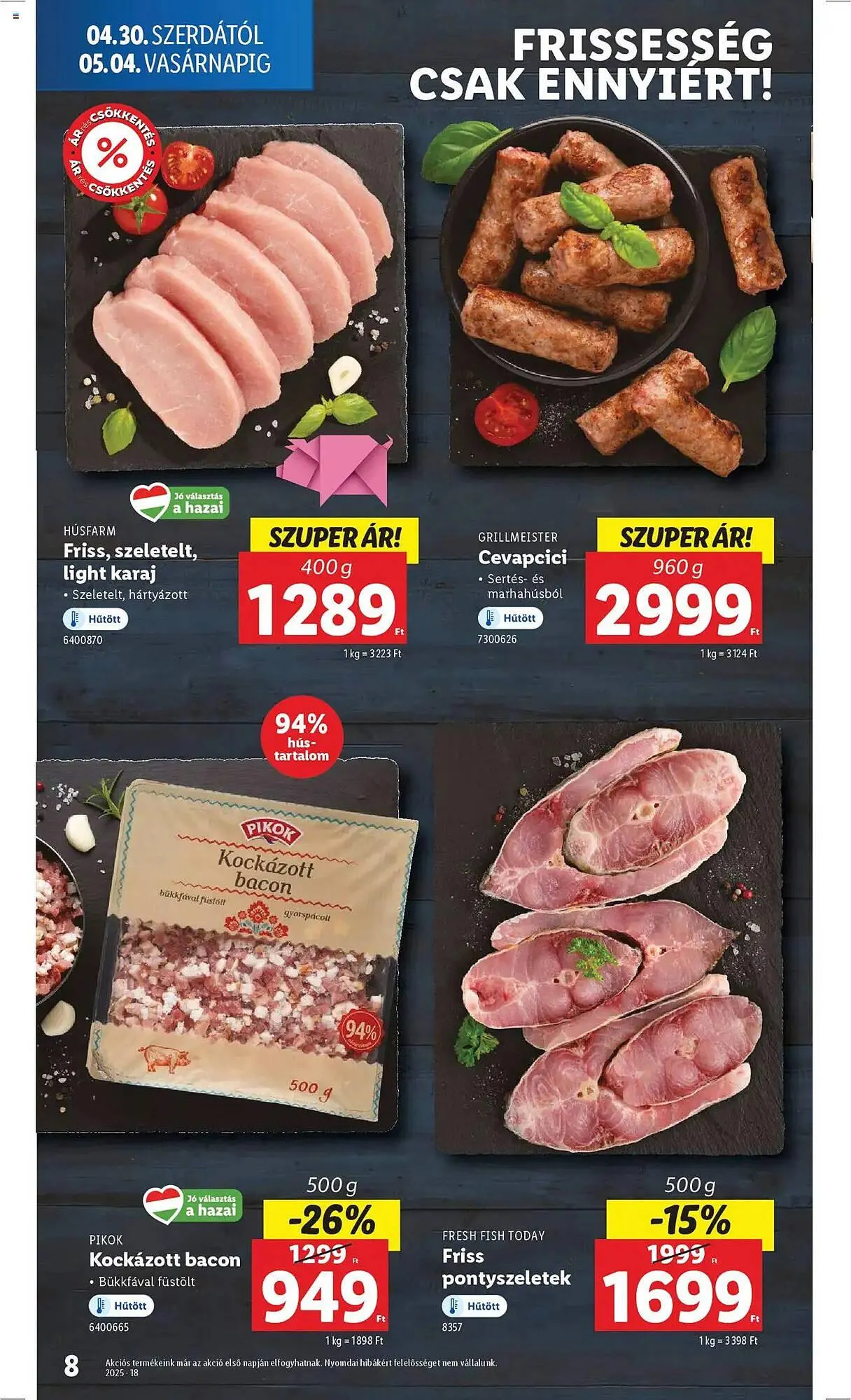 Katalógus Lidl akciós újság április 30.-tól május 7.-ig 2025. - Oldal 8