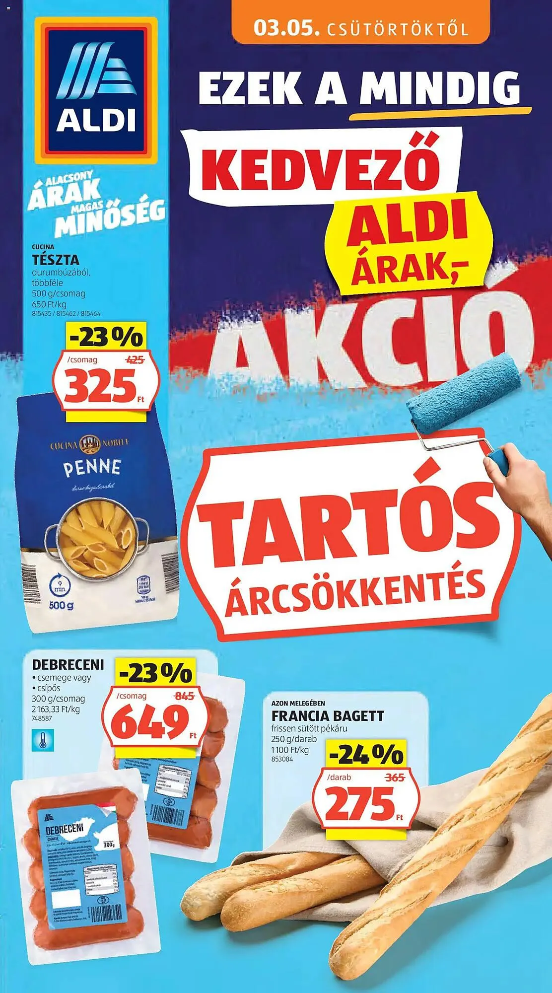 ALDI akciós újság - 1