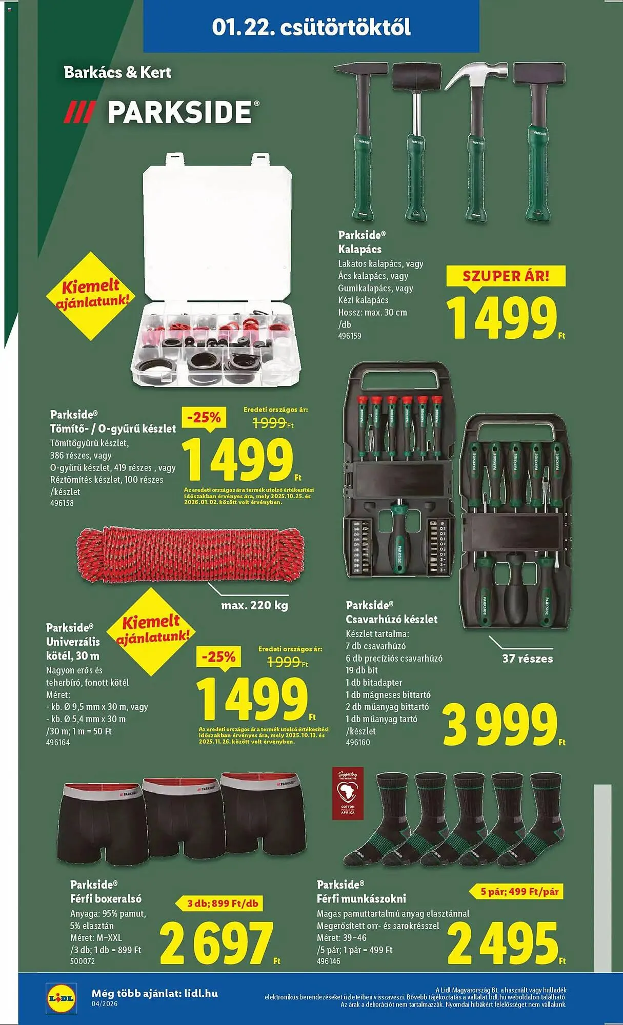 Katalógus Lidl akciós újság január 22.-tól január 28.-ig 2026. - Oldal 24