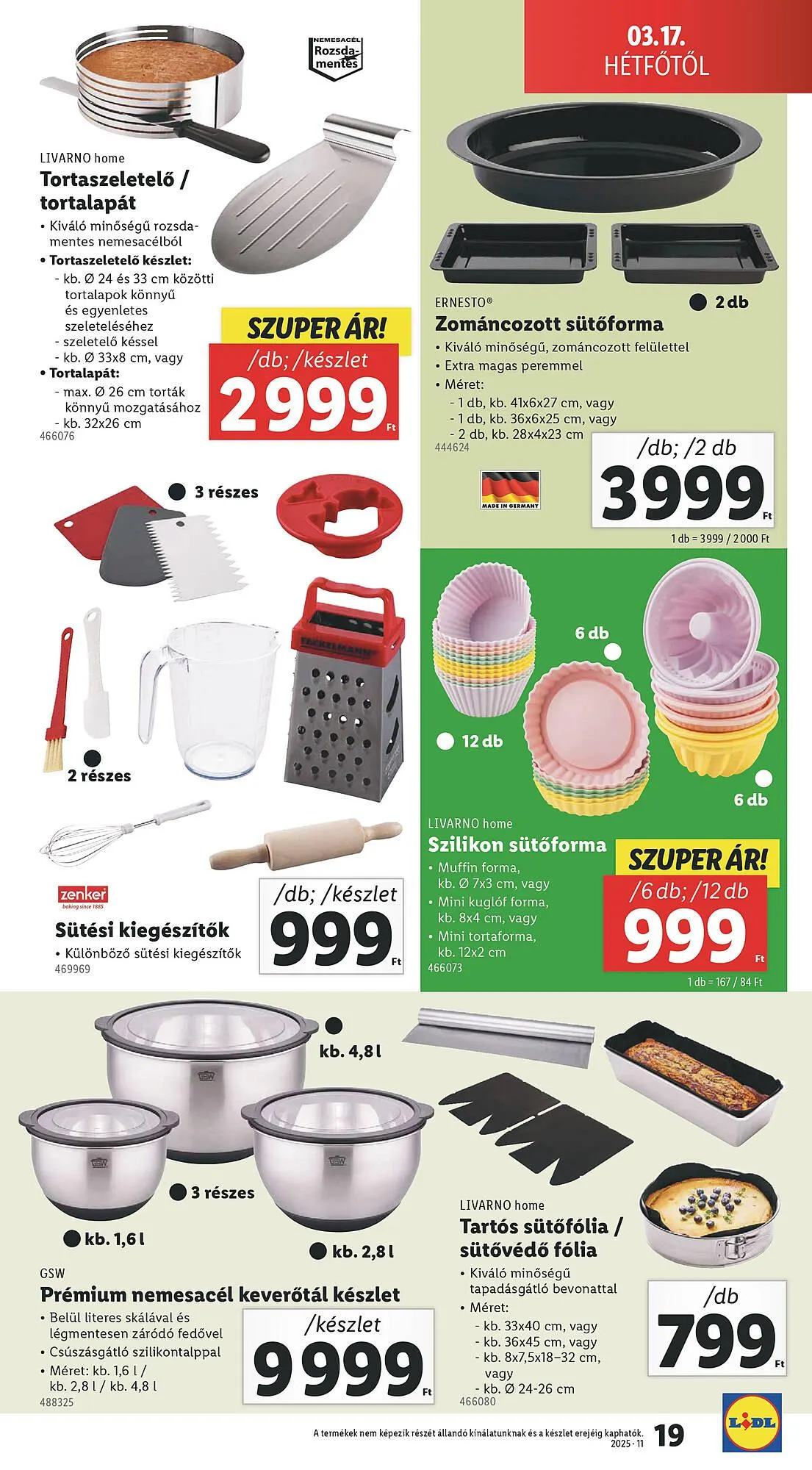 Katalógus Lidl akciós újság március 13.-tól március 19.-ig 2025. - Oldal 19