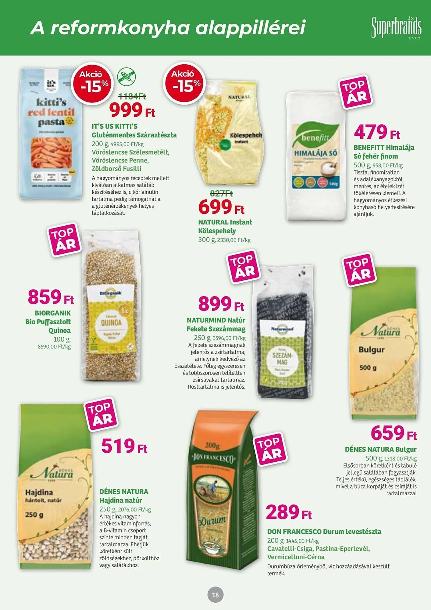 Katalógus Herbaház akciós újság október 6.-tól november 2.-ig 2025. - Oldal 18